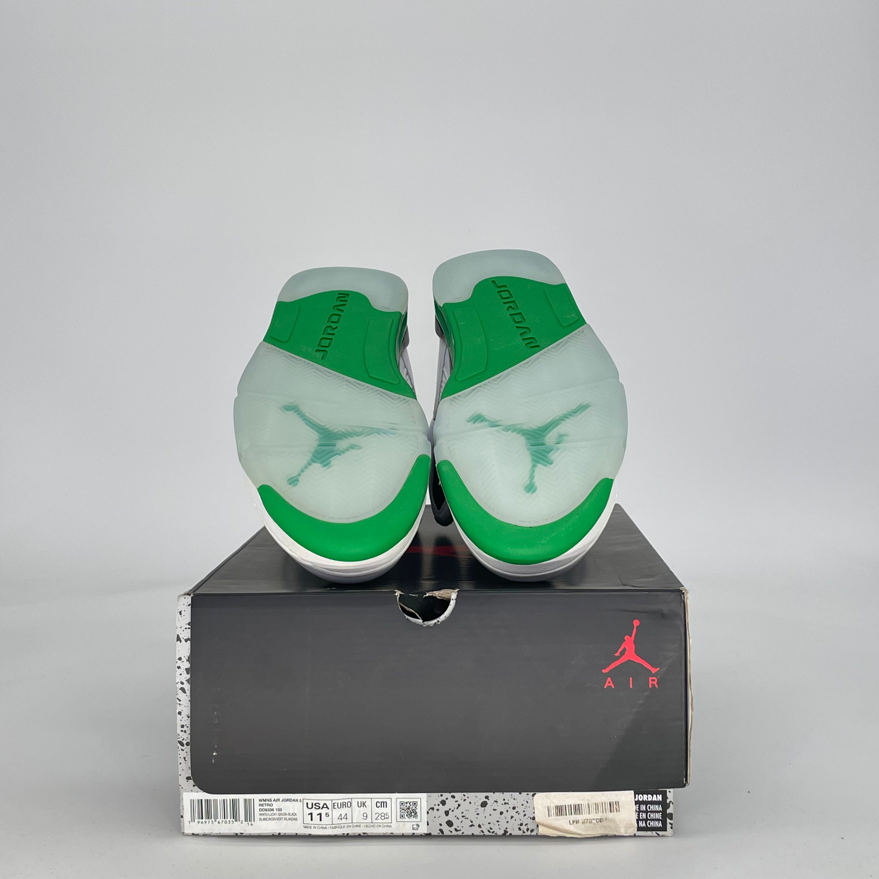 AIR JORDAN 5 LUCKY GREEN DD9336-103 SIZE 10/11.5W