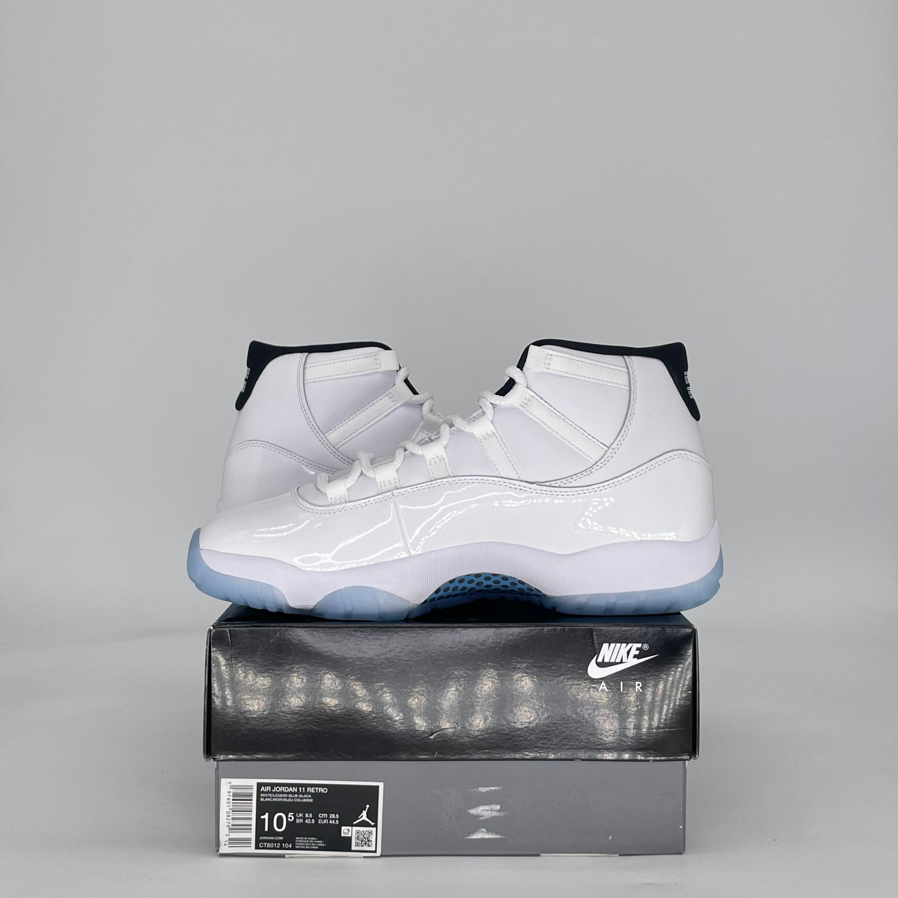 AIR JORDAN 11 LEGEND BLUE (2024) CT8012-104 SIZE 10.5/12W