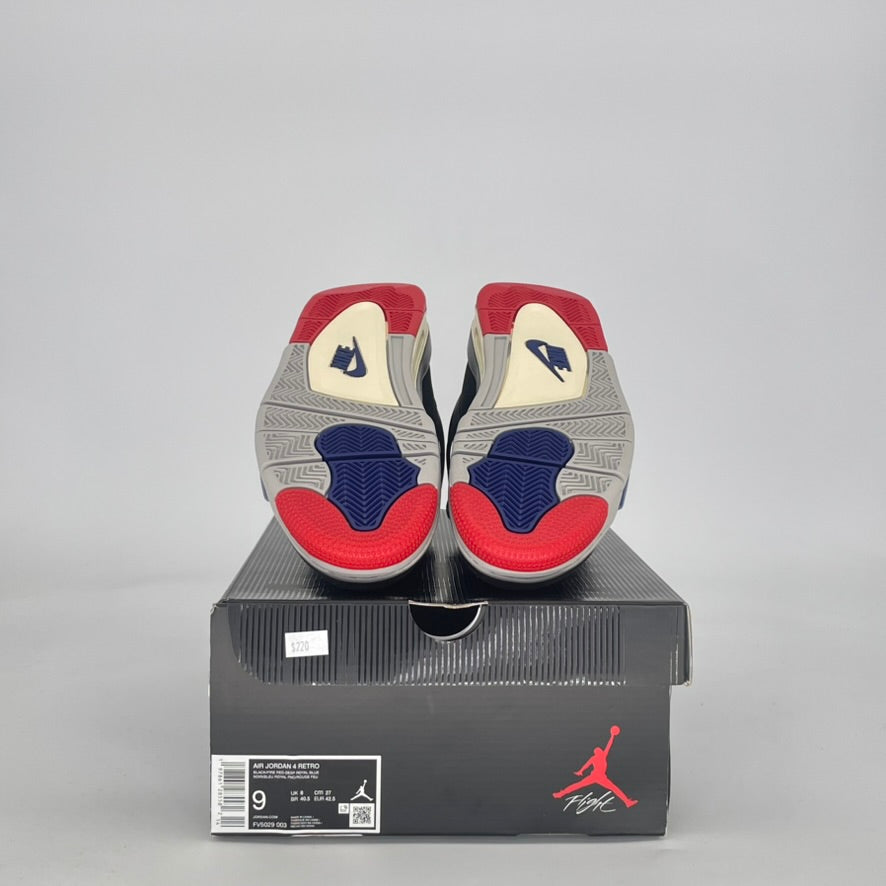AIR JORDAN 4 RARE AIR (GOLD LETTERING) FV5029-003 SIZE 9/10.5W