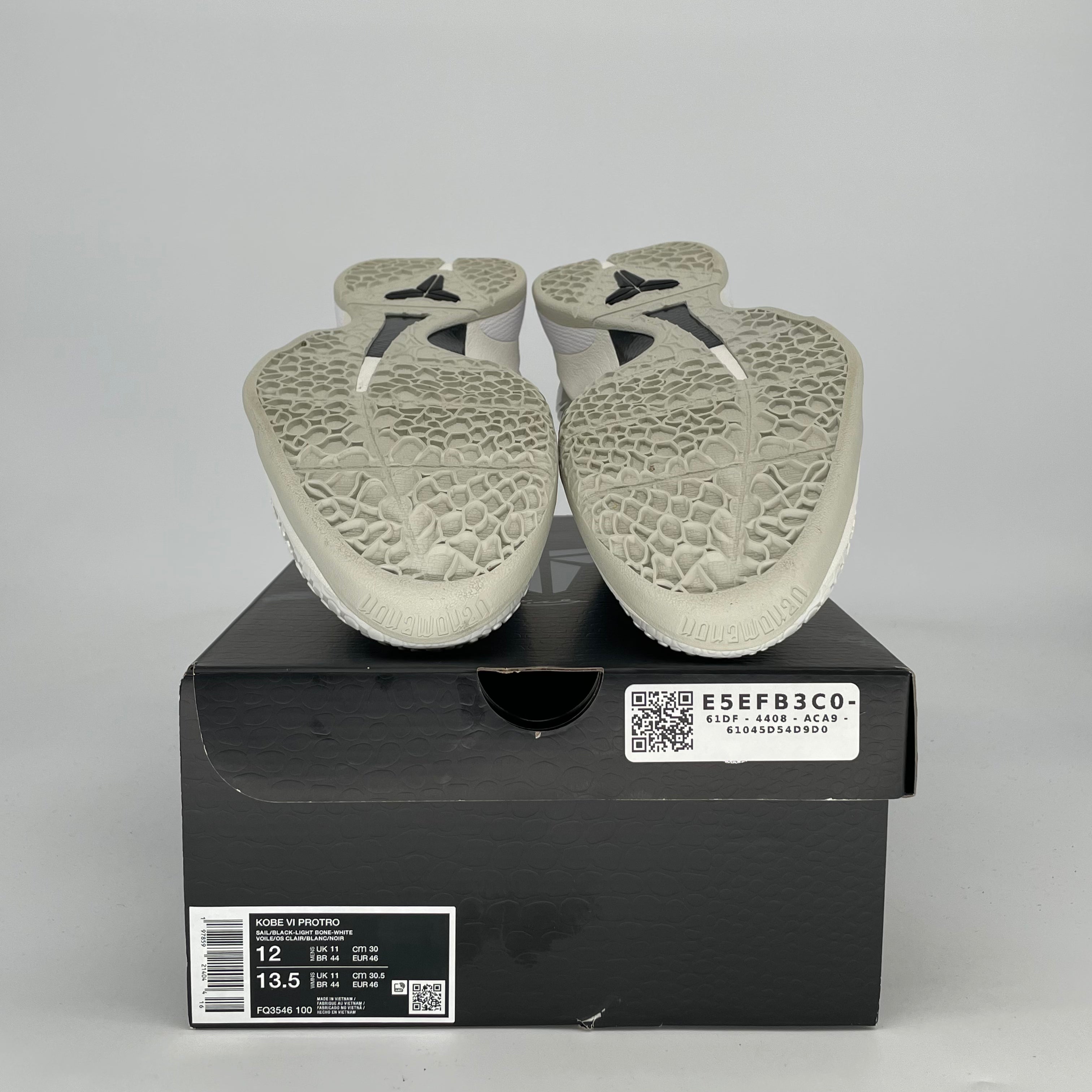 NIKE KOBE 6 PROTRO SAIL ALL STAR FQ3546-100 SIZE 12/13.5W