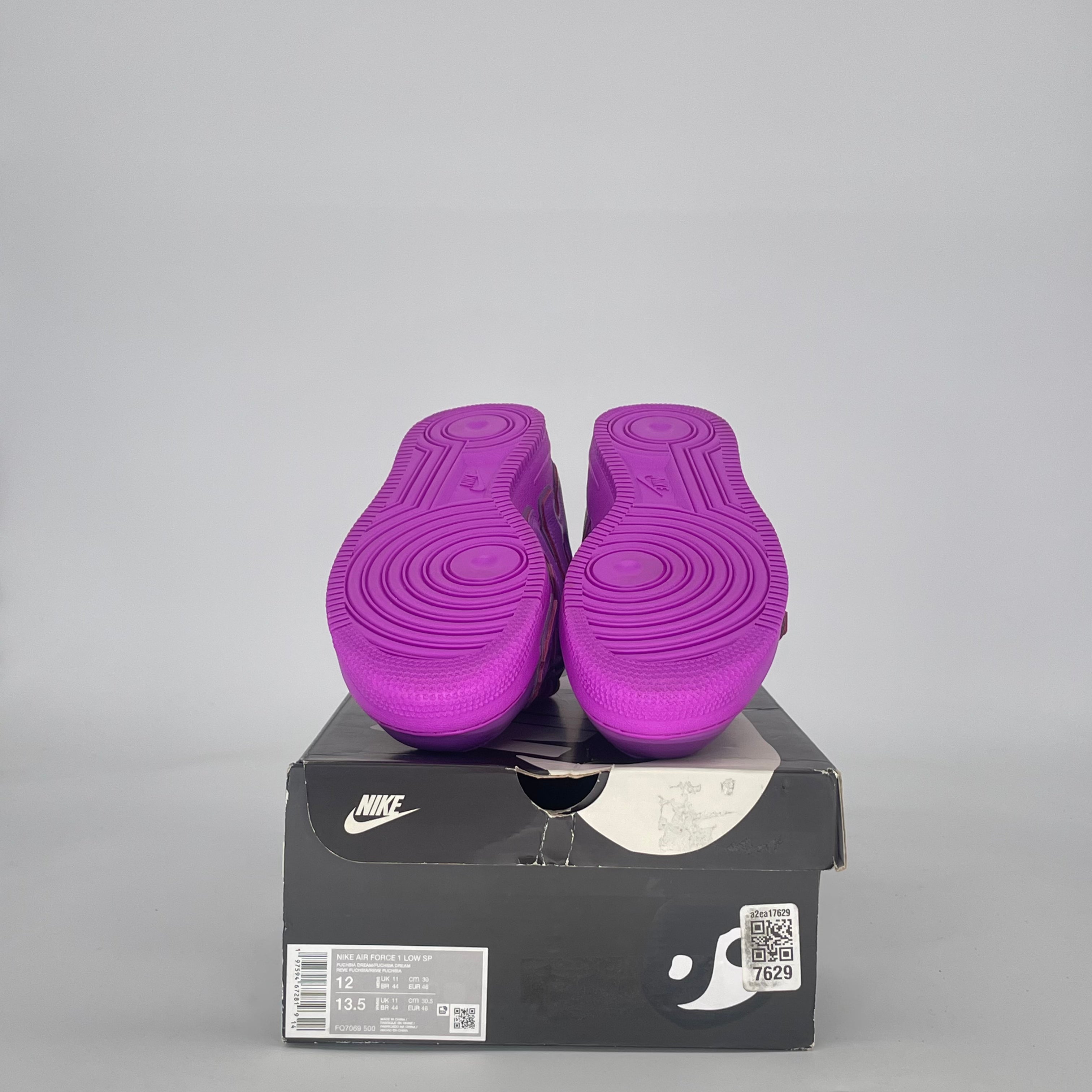 NIKE AIR FORCE 1 LOW CACTUS PLANT FLEA MARKET FUCHSIA DREAM FQ7069-500 SIZE 12/13.5W