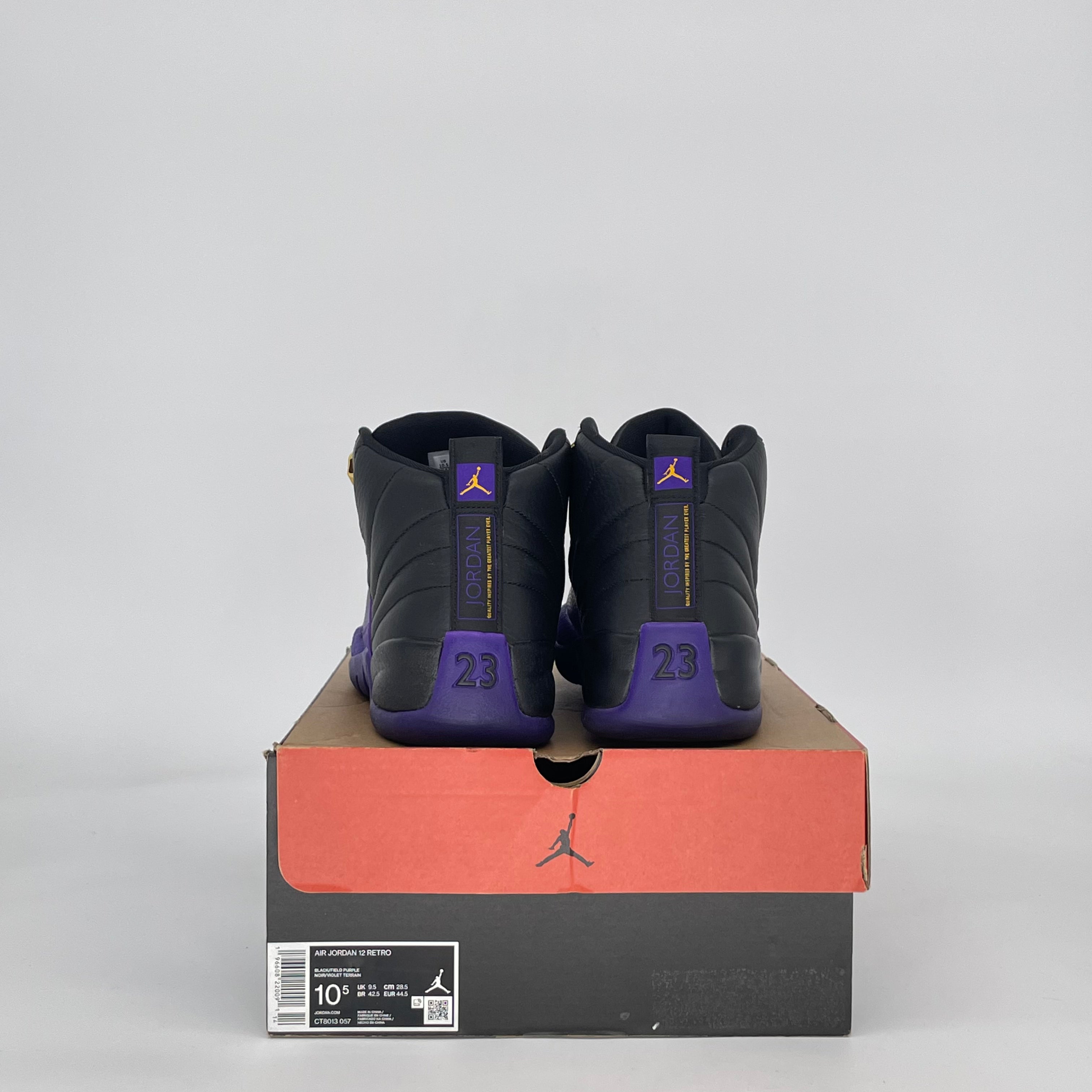 AIR JORDAN 12 FIELD PURPLE CT8013-057 SIZE 10.5/12W