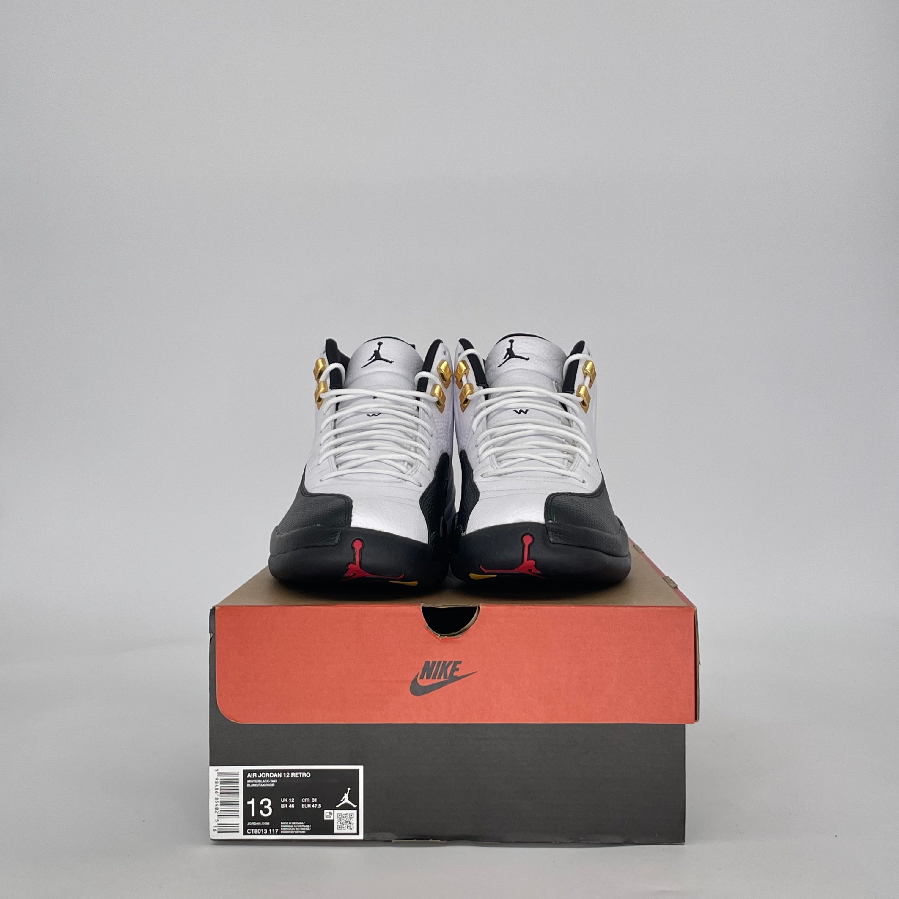 AIR JORDAN 12 TAXI CT8013-117 SIZE 13/14.5W