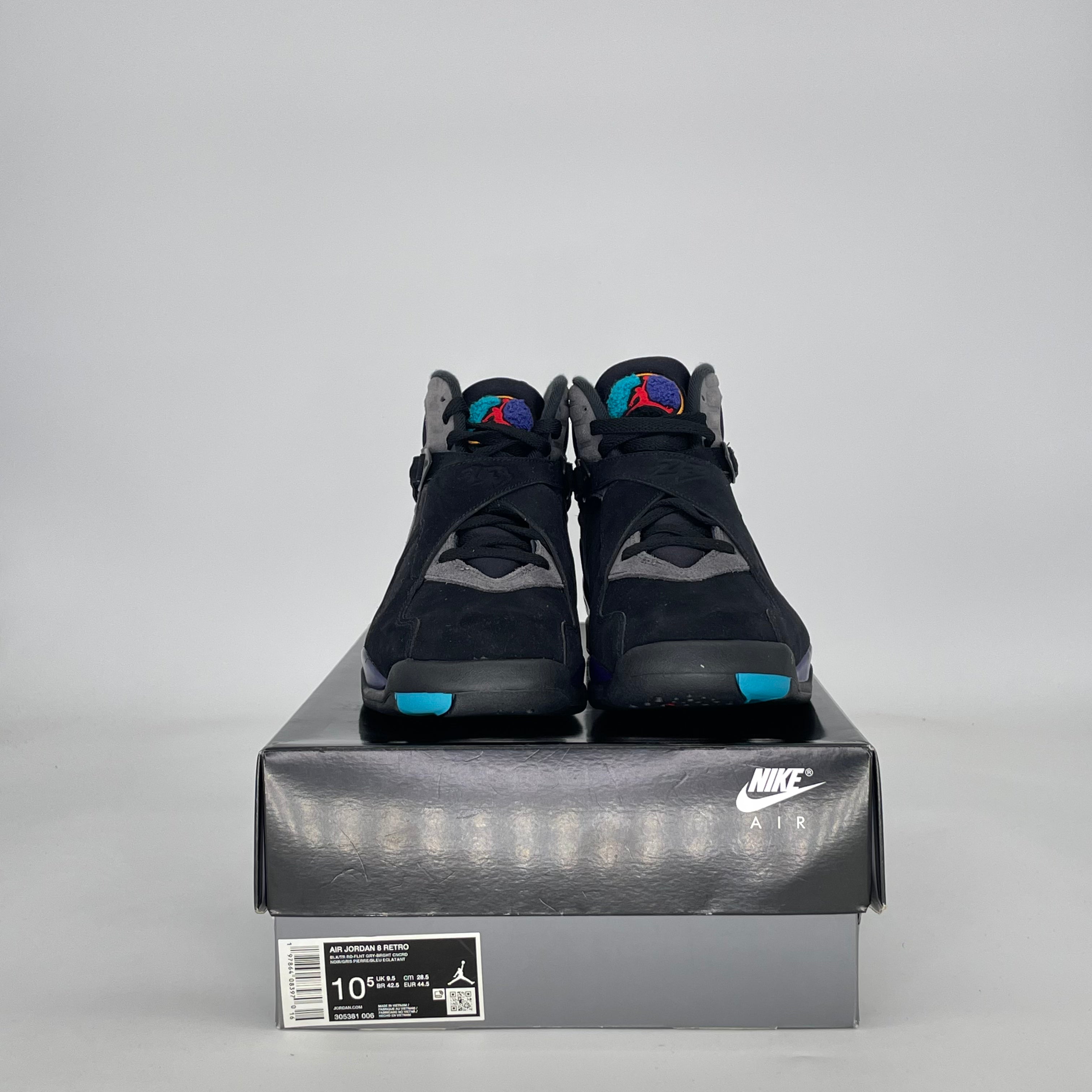 AIR JORDAN 8 AQUA (2025) 305381-006 SIZE 10.5/12W