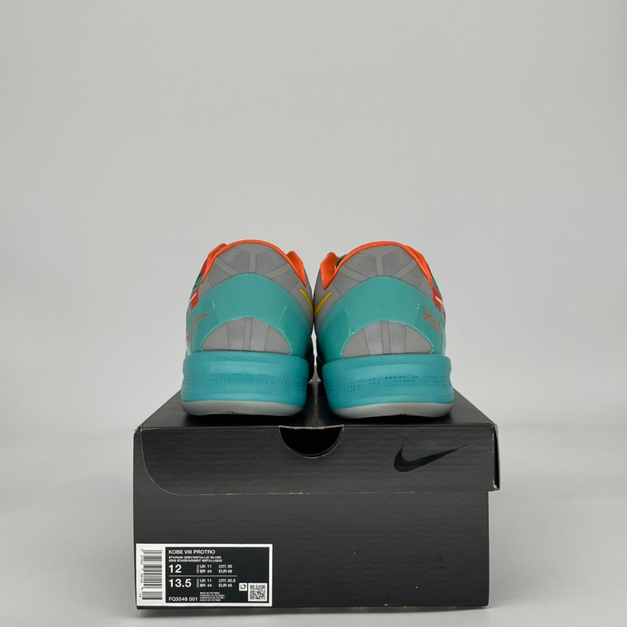 NIKE KOBE 8 PROTRO VENICE BEACH FQ3548-001 SIZE 12/13.5W