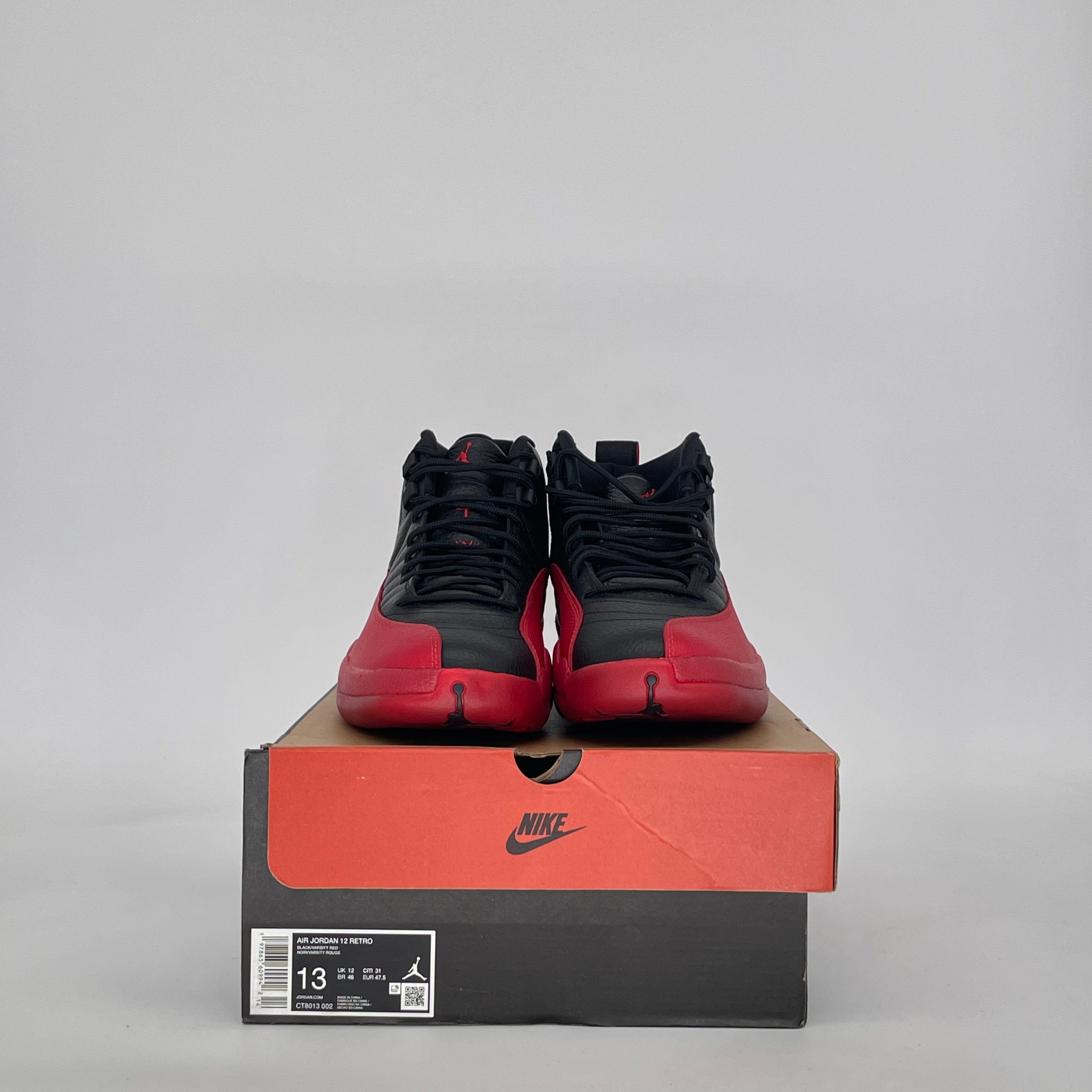 AIR JORDAN 12 FLU GAME CT8013-002 SIZE 13/14.5W