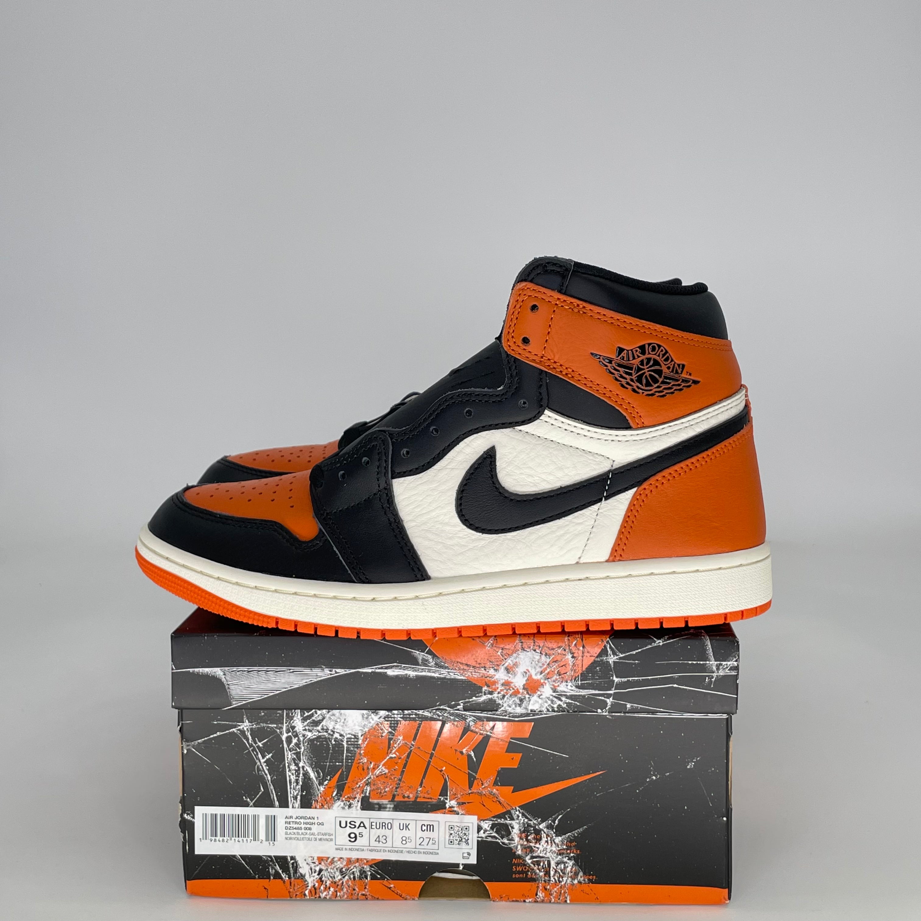 AIR JORDAN 1 SHATTERED BACKBOARD (2025) DZ5485-008 SIZE 9.5/11W