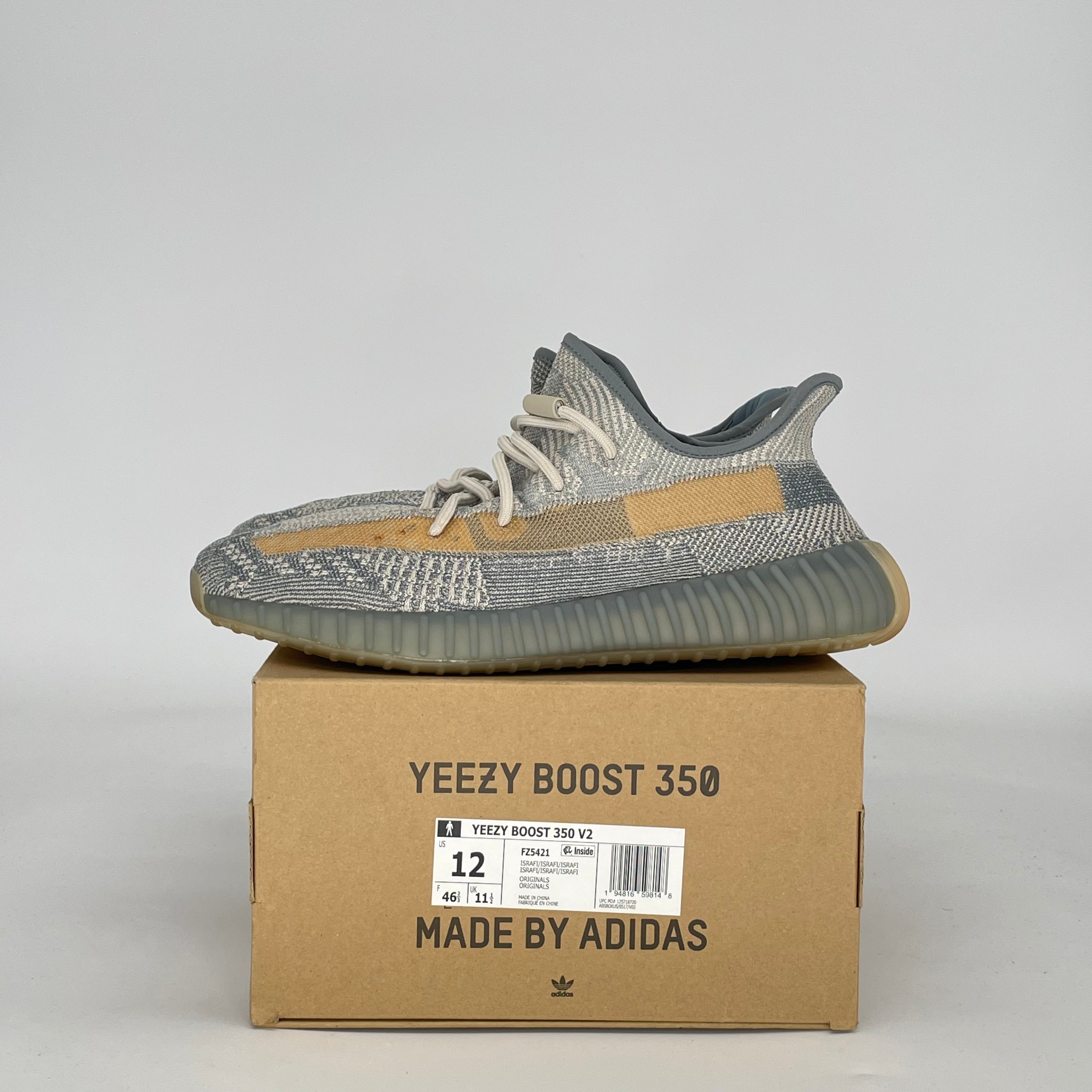 ADIDAS YEEZY BOOST 350 V2 ISRAFIL FZ5421 SIZE 12/13W