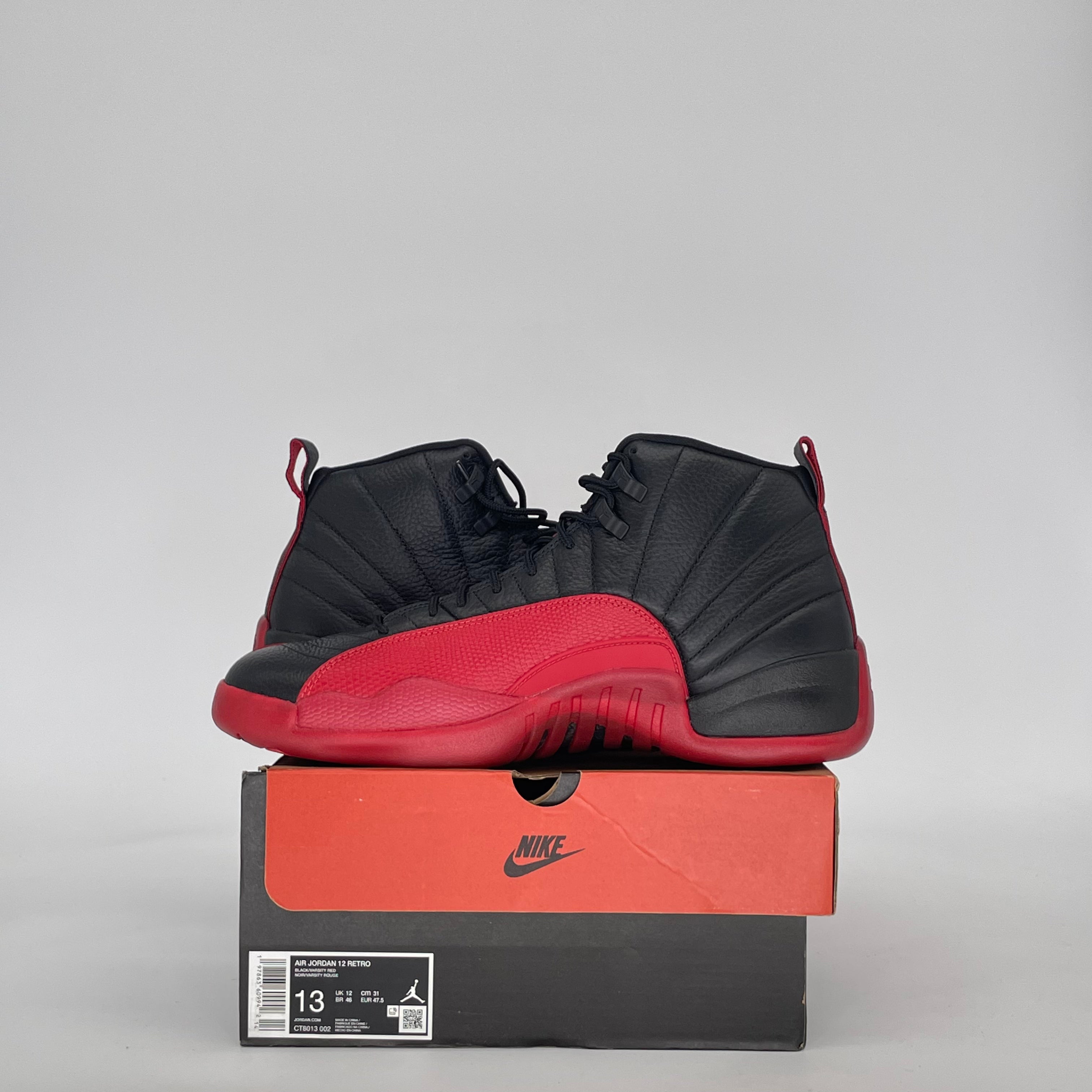 AIR JORDAN 12 FLU GAME CT8013-002 SIZE 13/14.5W