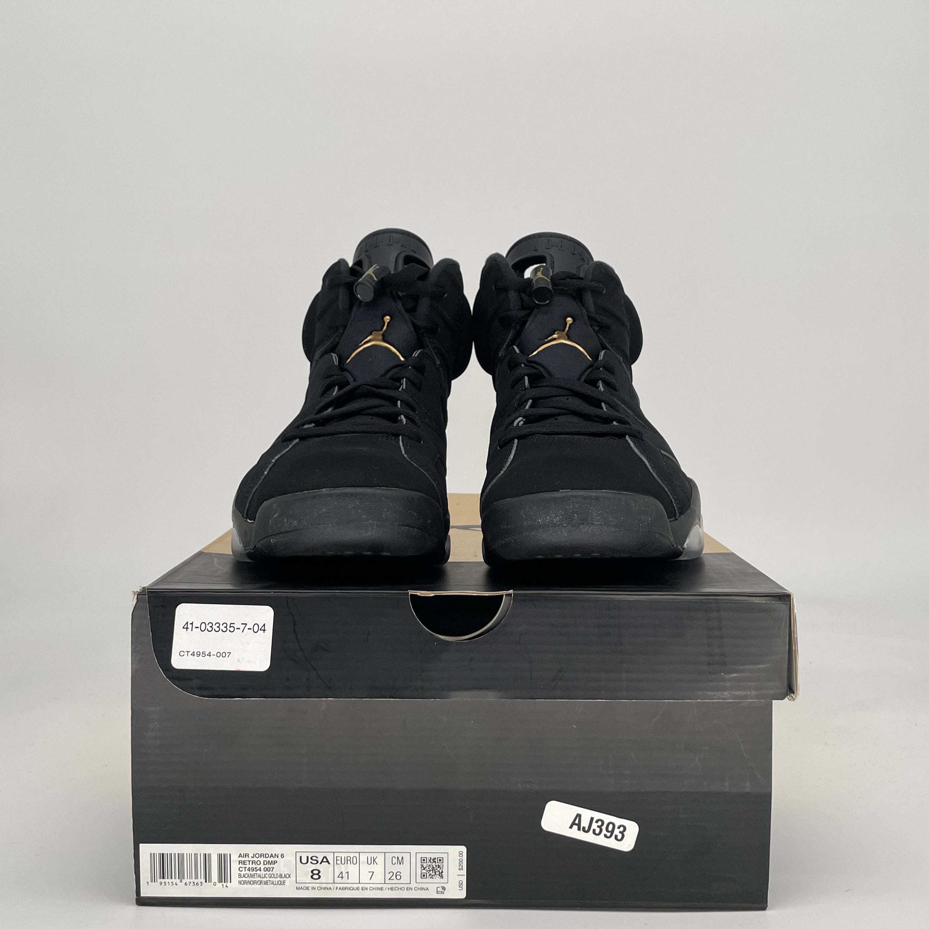 AIR JORDAN 6 DMP CT4954-007 SIZE 8/9.5W