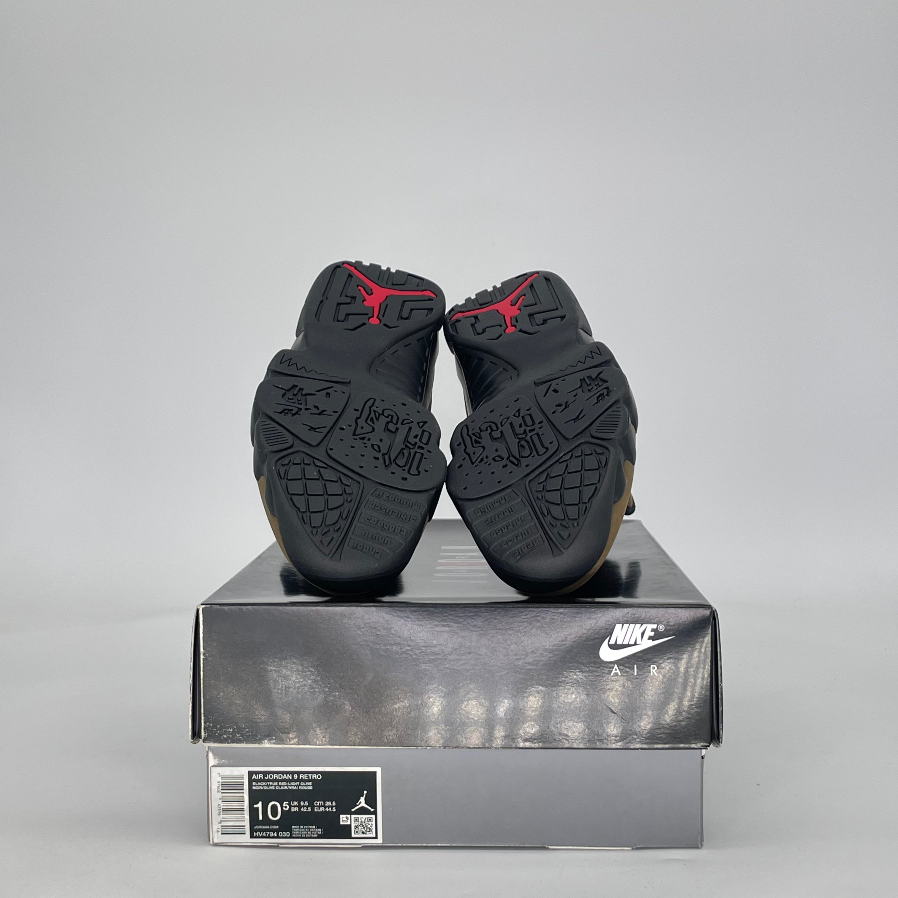 AIR JORDAN 9 OLIVE HV4794-030 SIZE 10.5/12W