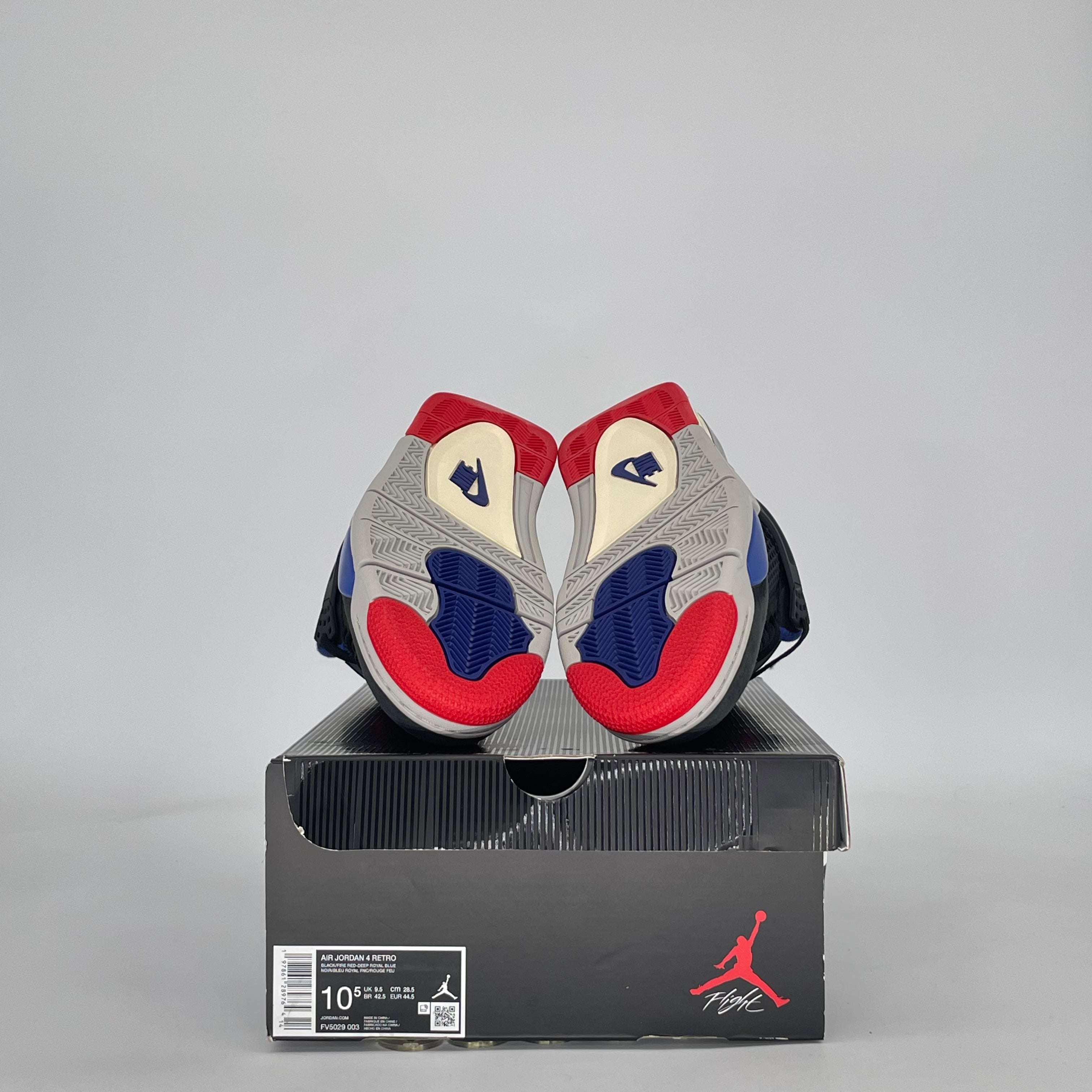 AIR JORDAN 4 RARE AIR (WHITE LETTERING) FV5029-003 SIZE 10.5/12W