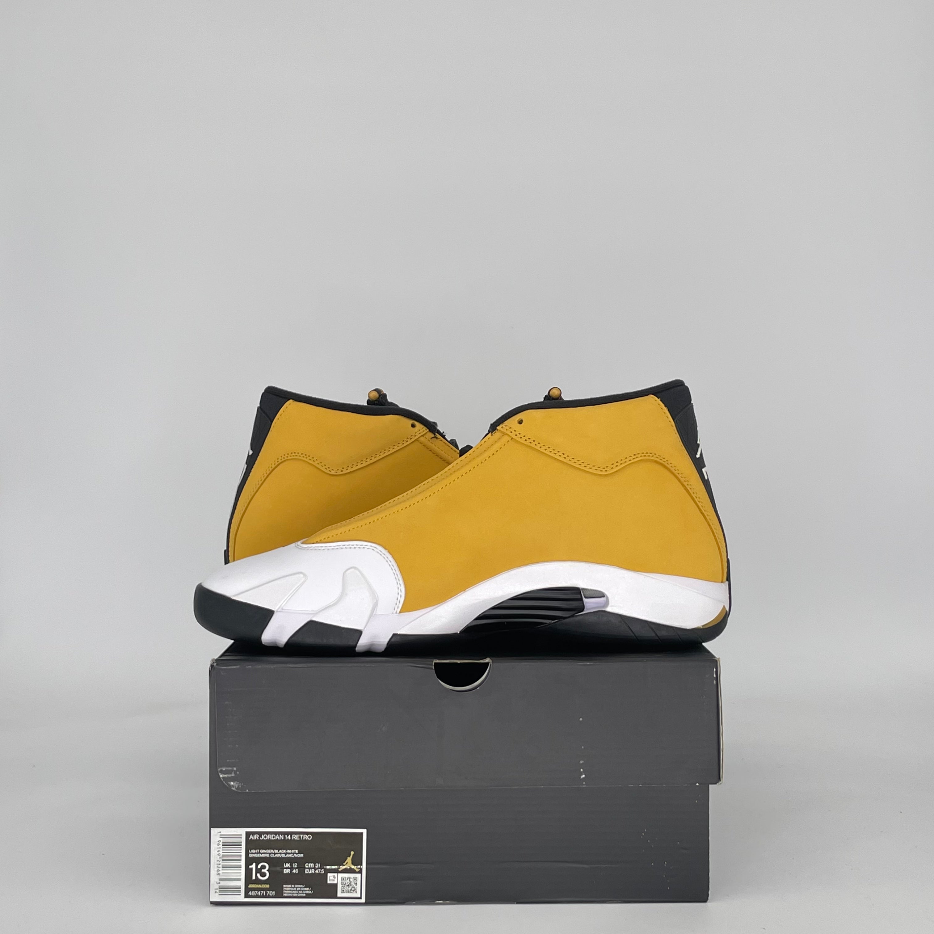 AIR JORDAN 14 LIGHT GINGER (2022) 487471-701 SIZE 13/14.5W