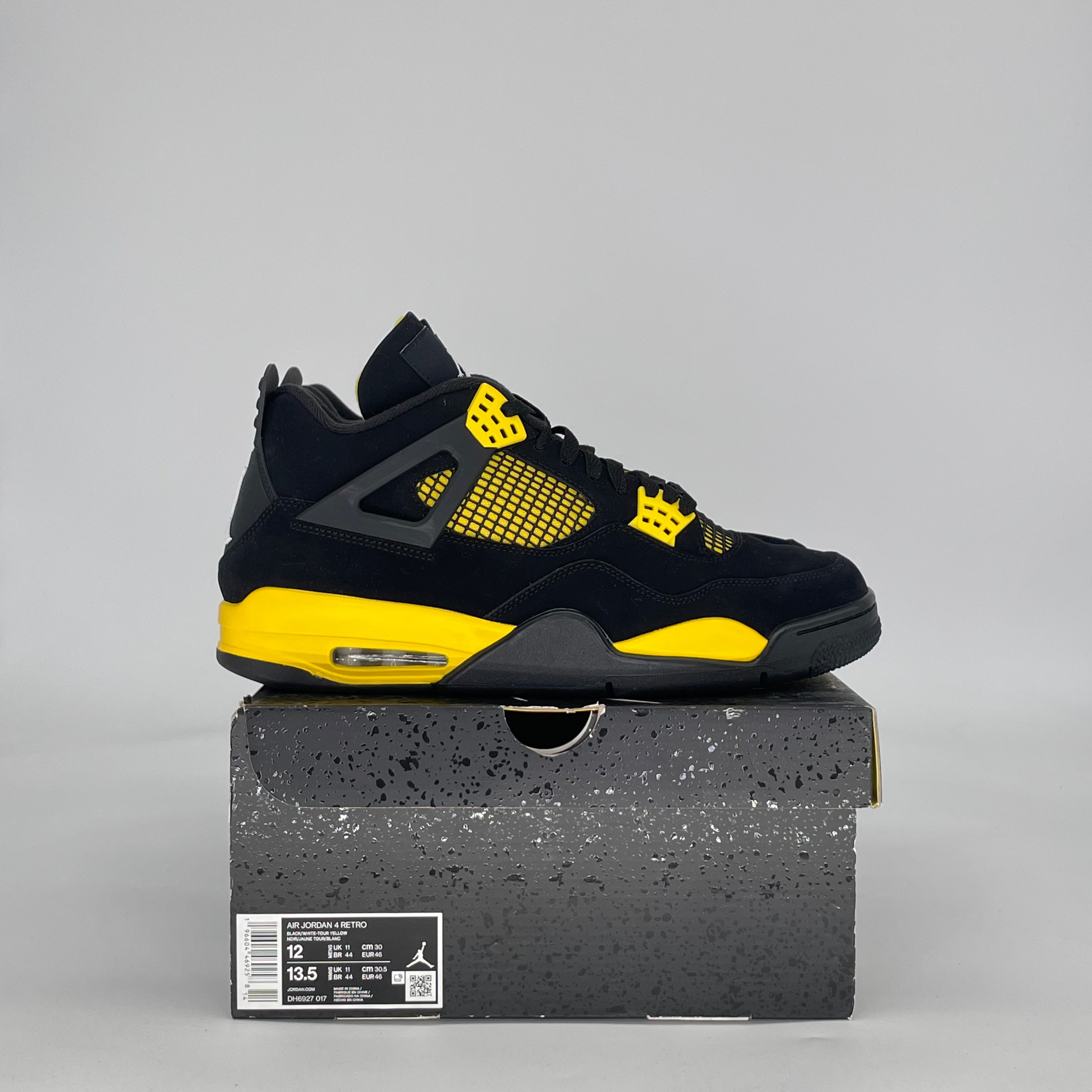 AIR JORDAN 4 THUNDER (2023) DH6927-017 SIZE 12/13.5W