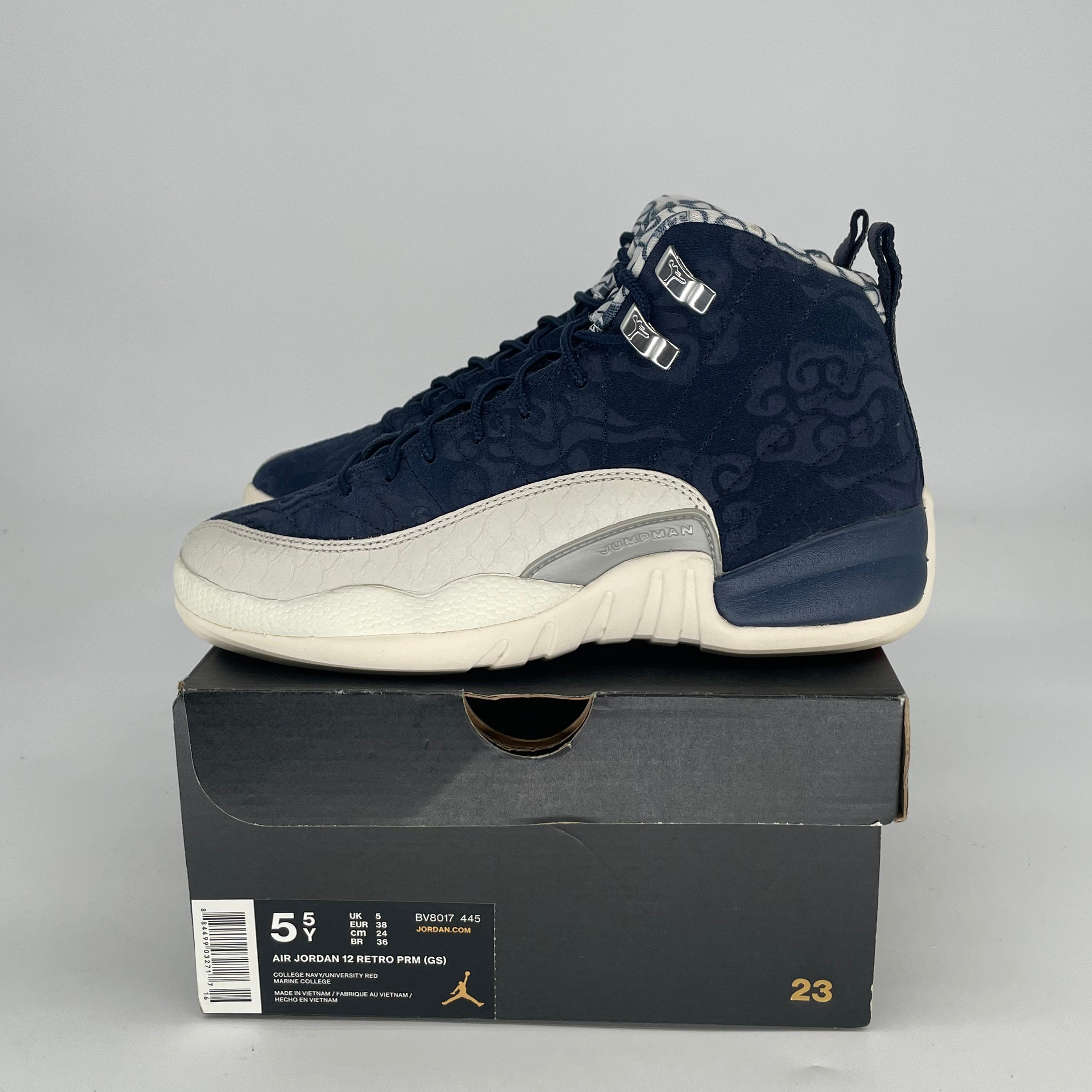 AIR JORDAN 12 INTERNATIONAL BV8017-445 SIZE 5.5/7W