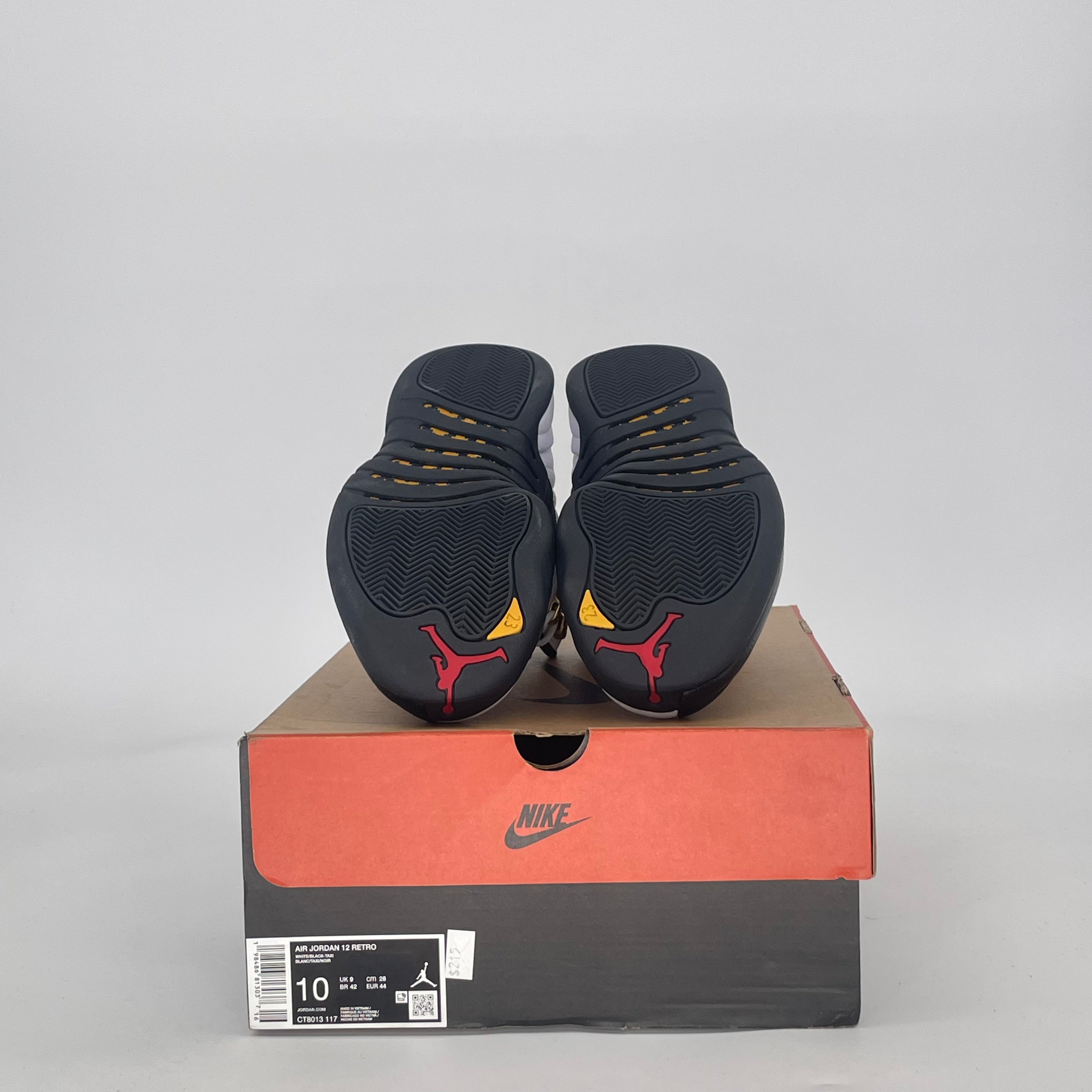AIR JORDAN 12 TAXI CT8013-117 SIZE 10/11.5W