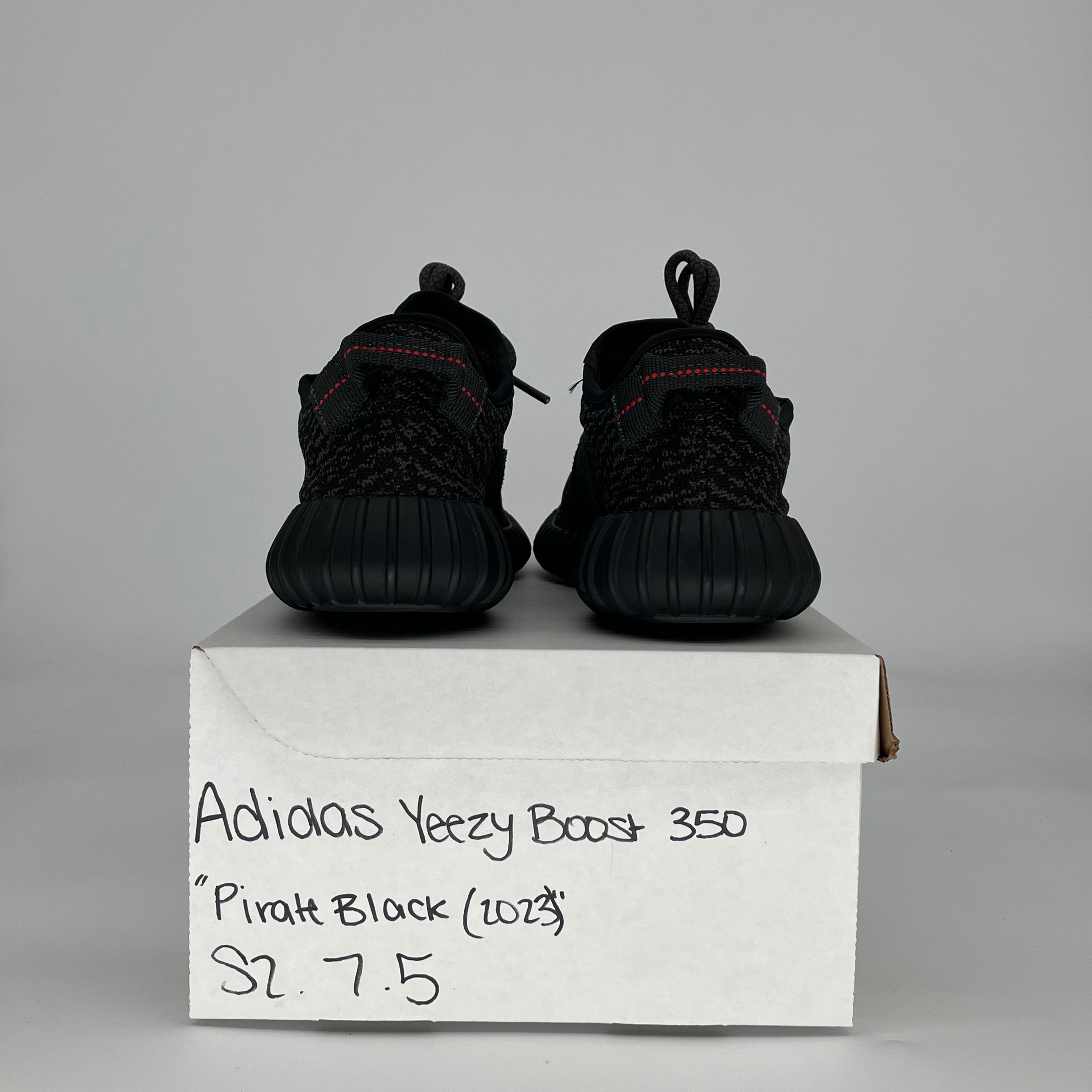 ADIDAS YEEZY BOOST 350 PIRATE BLACK (2023) BB5350 SIZE 7.5/9W
