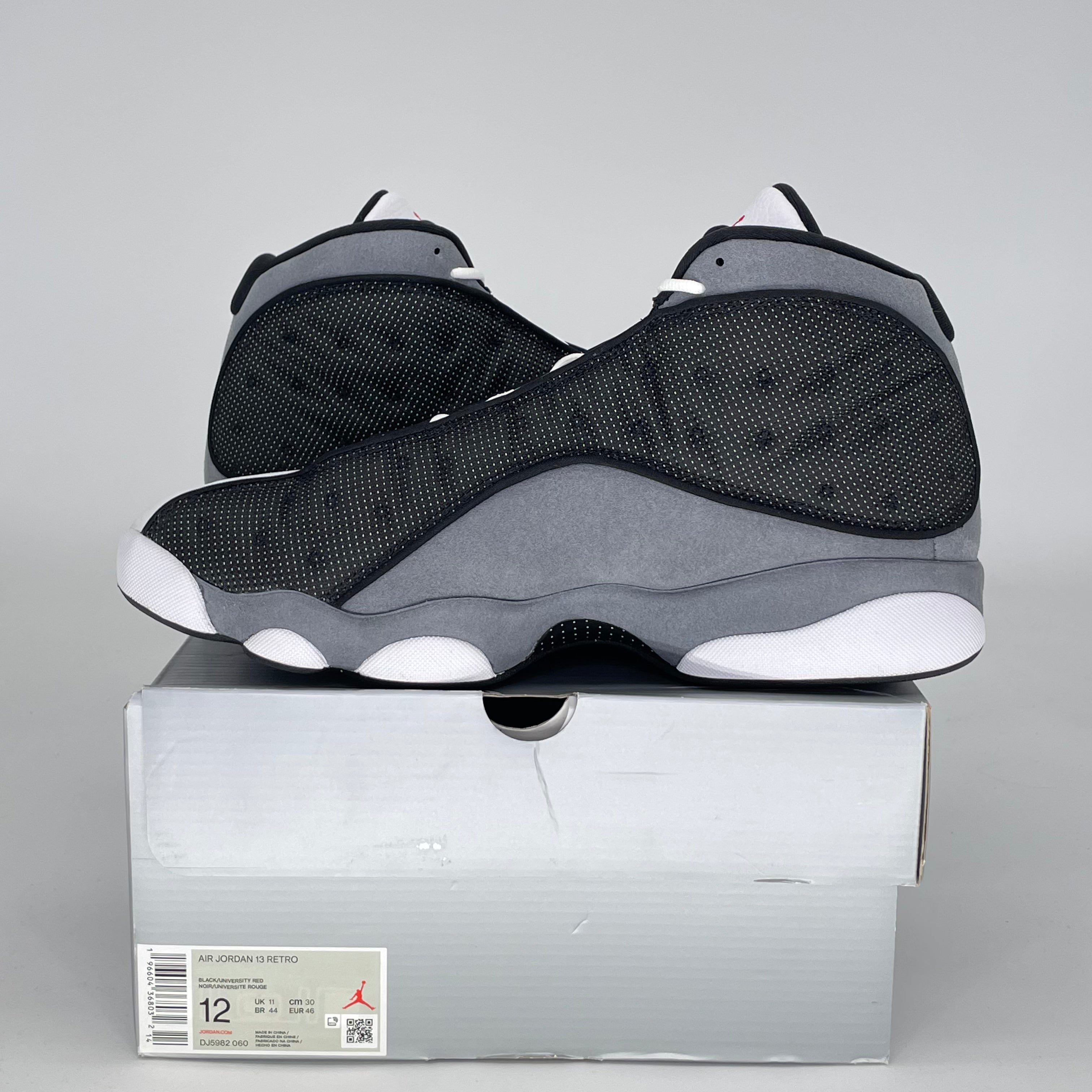 AIR JORDAN 13 BLACK FLINT DJ5982-060 SIZE 12/13.5W