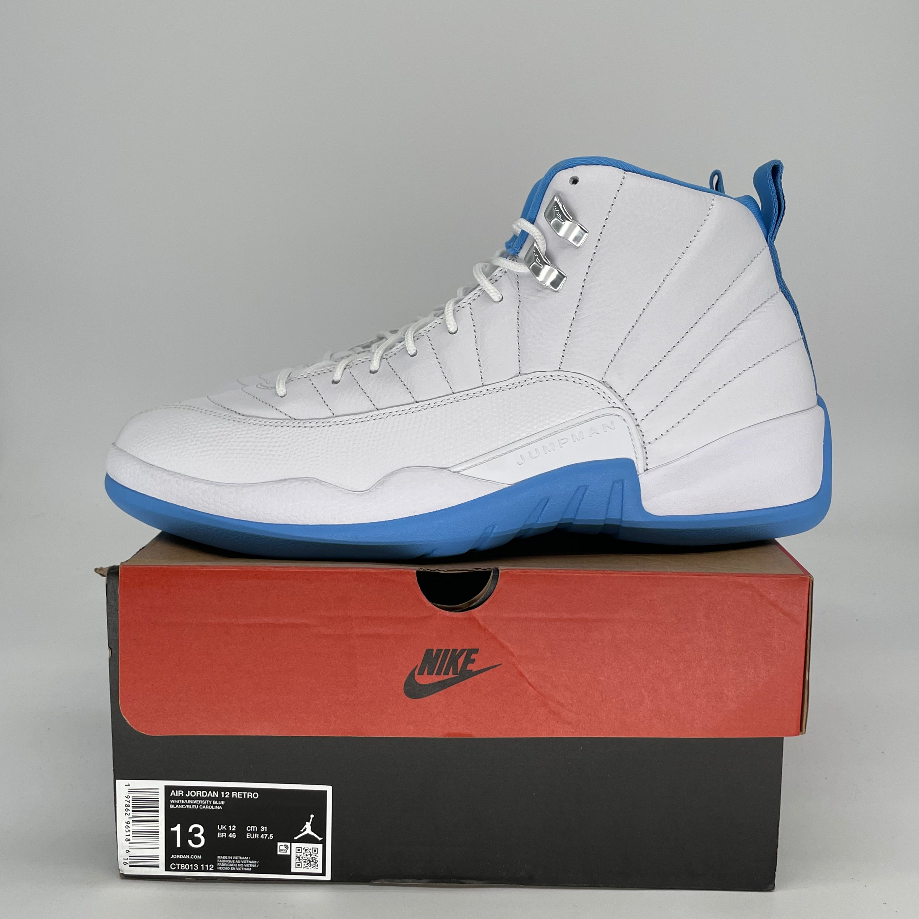 AIR JORDAN 12 MELO CT8013-112 SIZE 13/14.5W