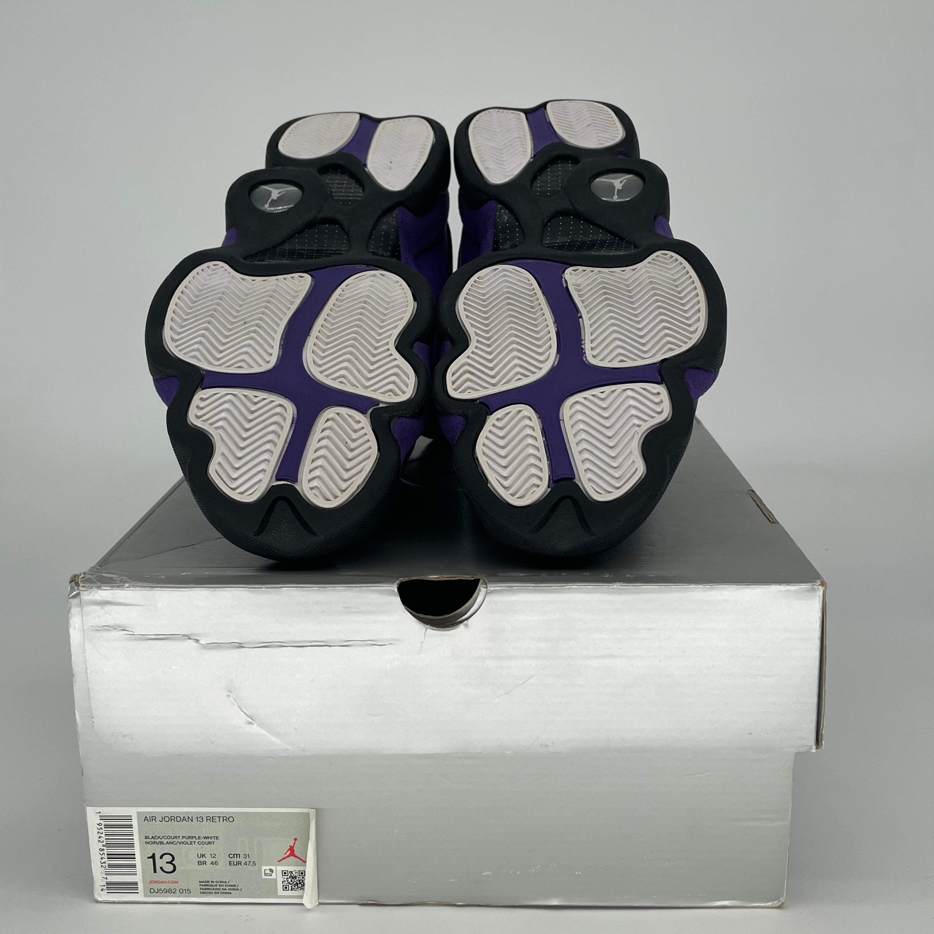 AIR JORDAN 13 COURT PURPLE DJ5982-015 SIZE 13/14.5W