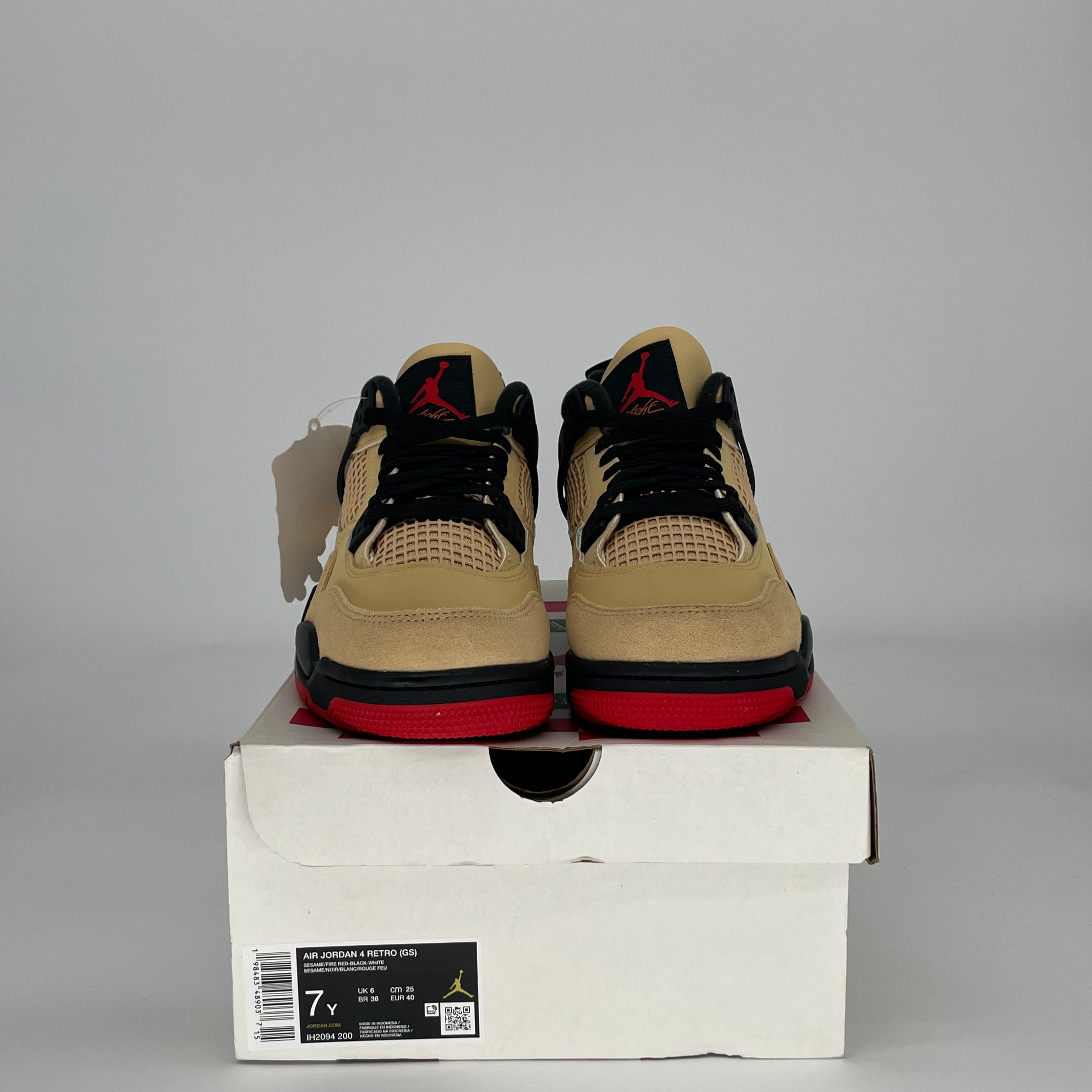 AIR JORDAN 4 PIZZA IH2094-200 SIZE 7/8.5W