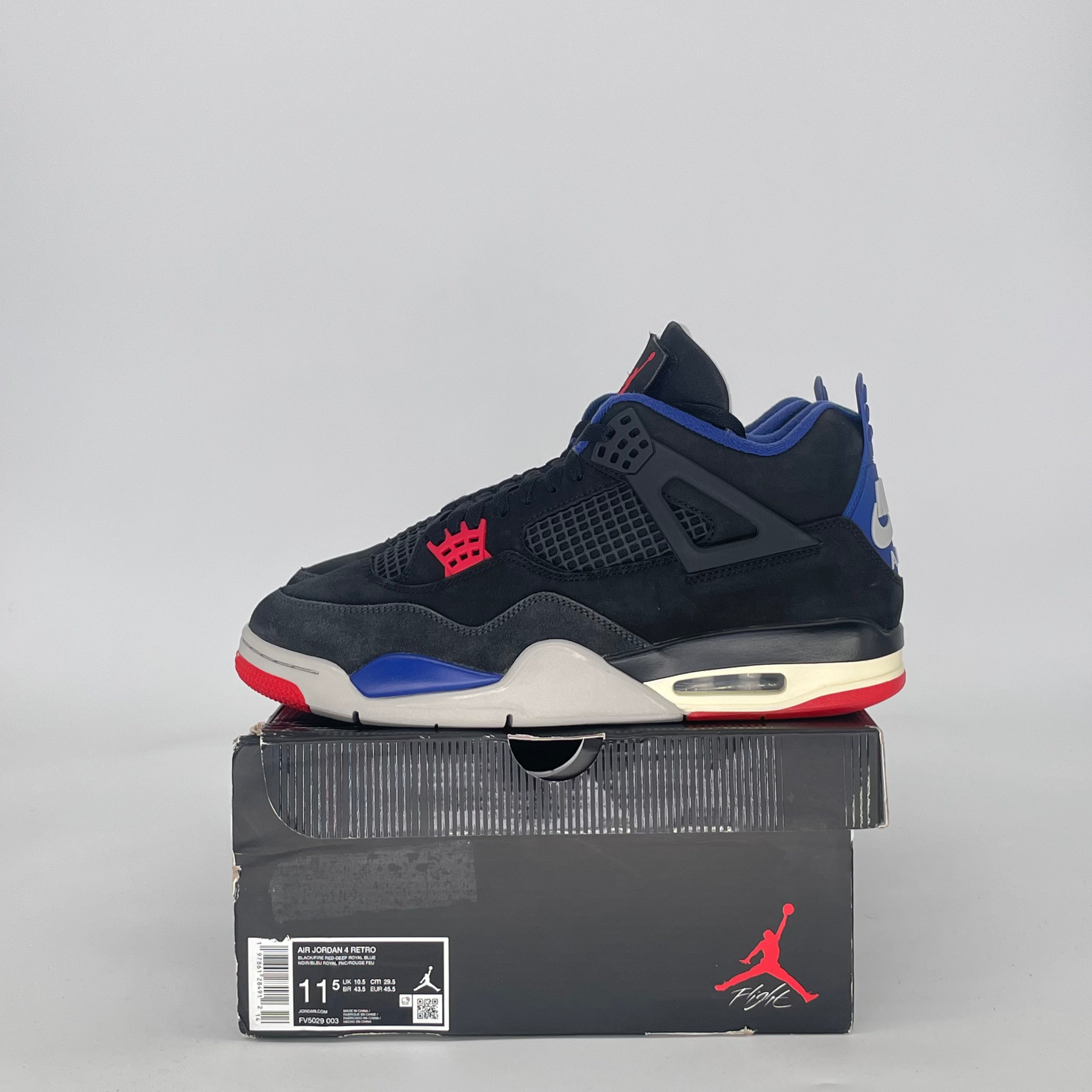 AIR JORDAN 4 RARE AIR (GOLD LETTERING) FV5029-003 SIZE 11.5/13W