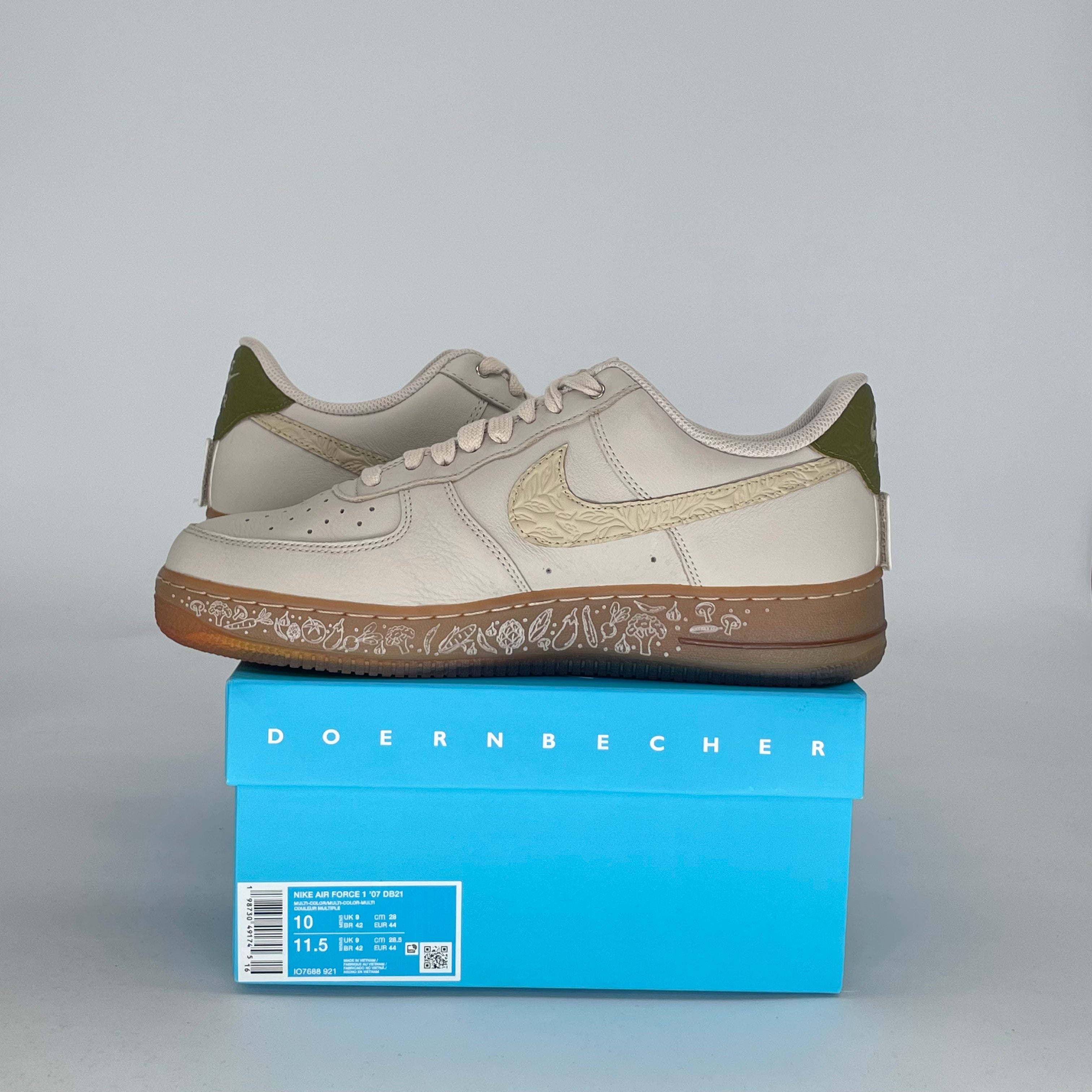 NIKE AIR FORCE 1 LOW DOERNBECHER OLI FASONE-LANCASTER IO7688-921 SIZE 10/11.5W
