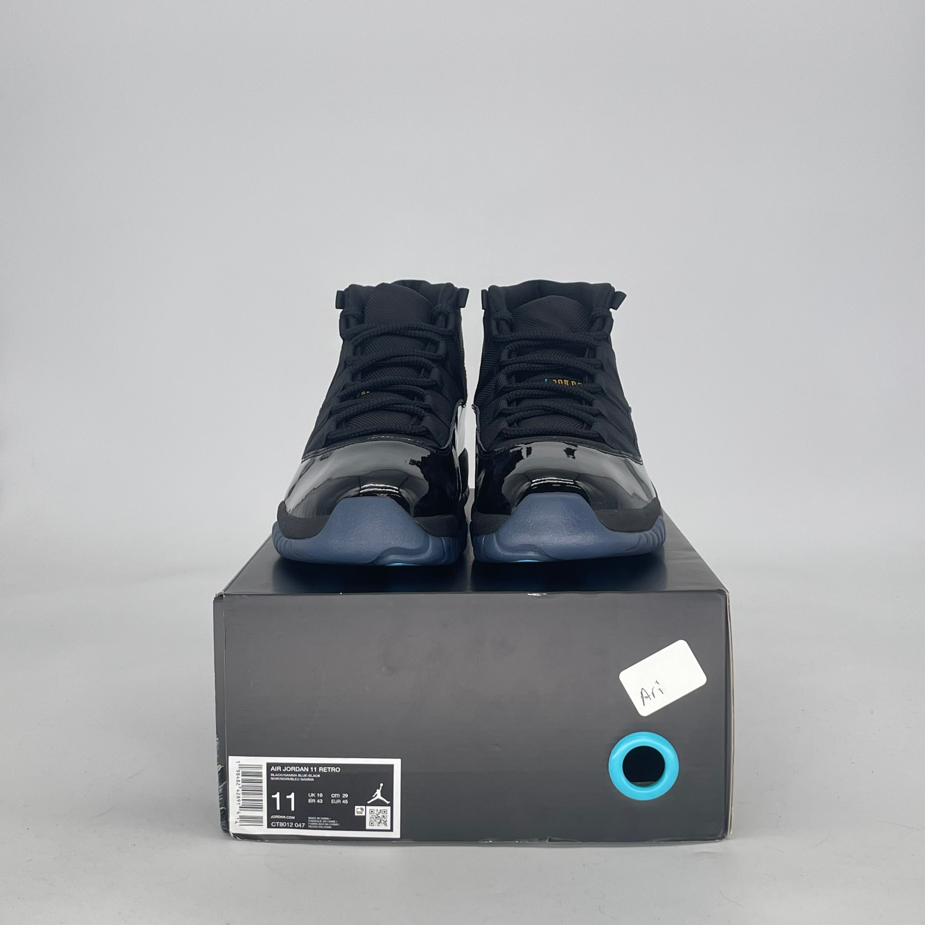 AIR JORDAN 11 GAMMA BLUE CT8012-047 SIZE 11/12.5W
