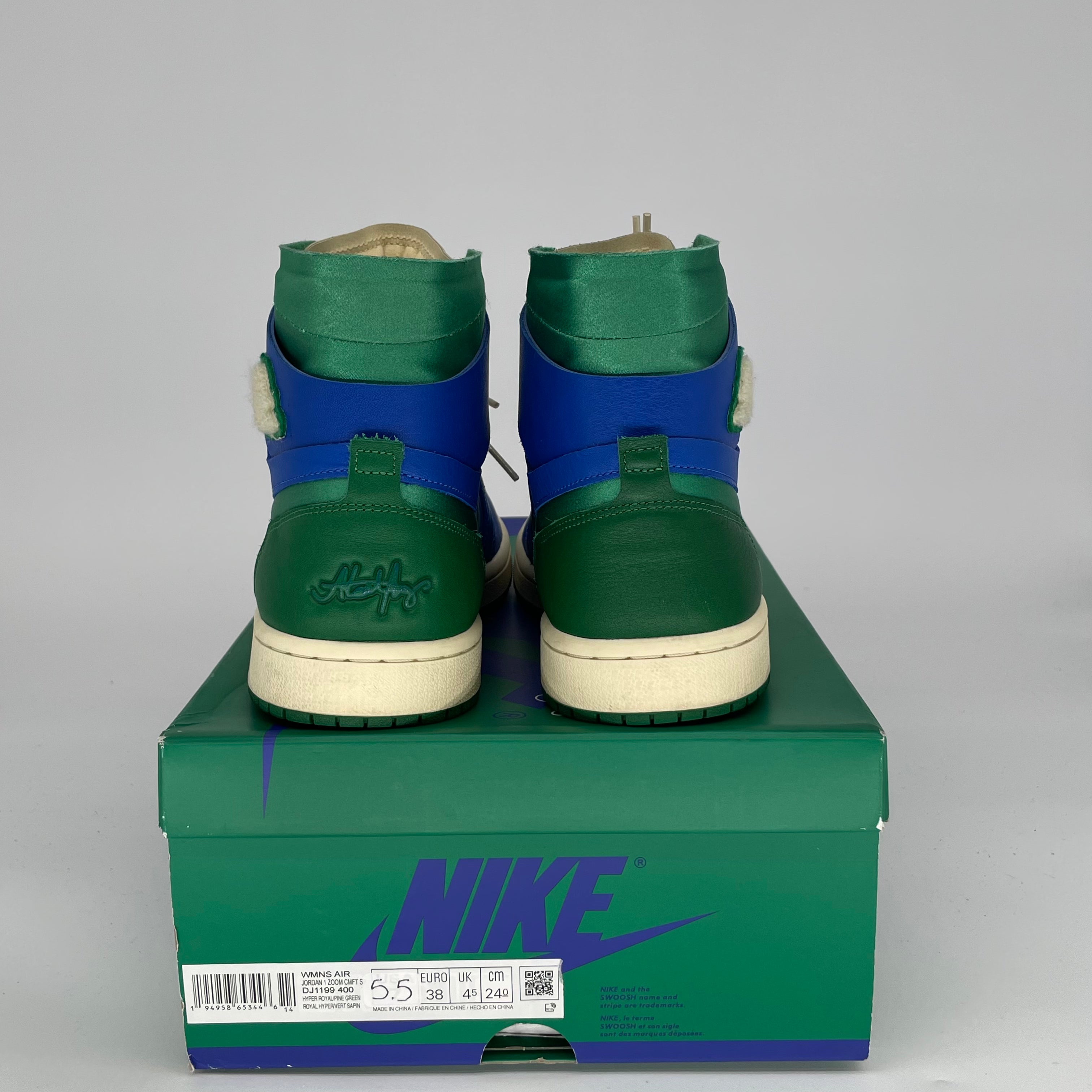 AIR JORDAN 1 ZOOM AIR CMFT ALEALI MAY CALIFIA DJ1199-400 SIZE 5.5/7W