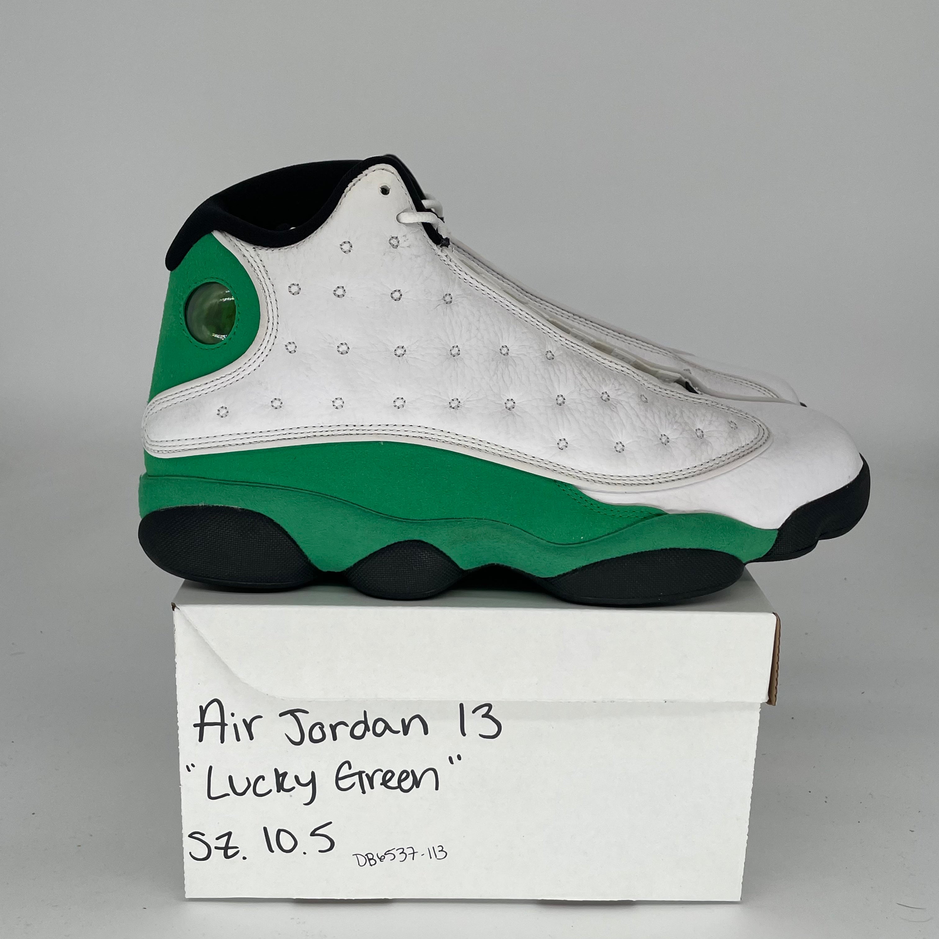 AIR JORDAN 13 LUCKY GREEN SIZE 10.5 DB6537-113