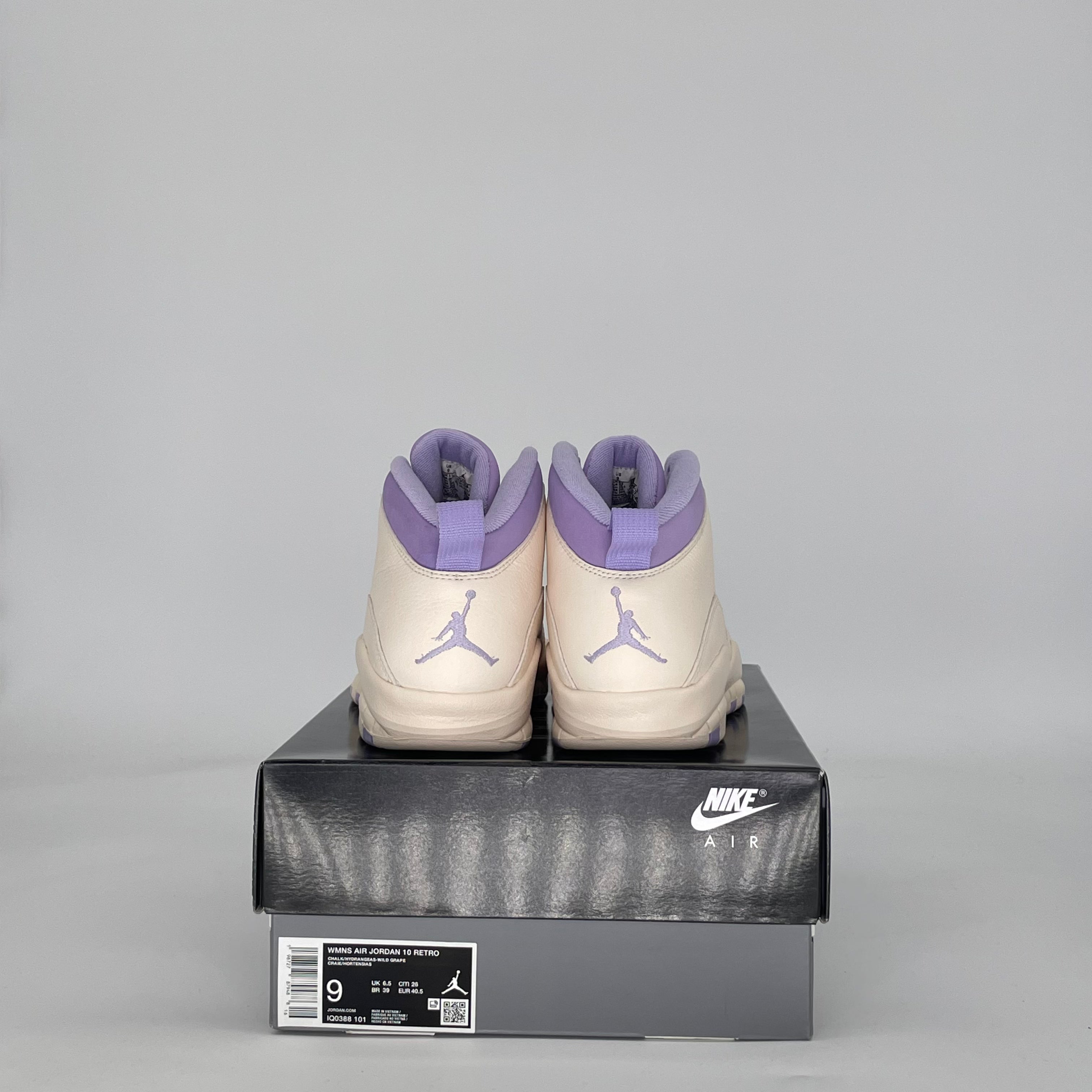 AIR JORDAN 10 HYDRANGEAS IQ0388-101 SIZE 7.5/9W MENS