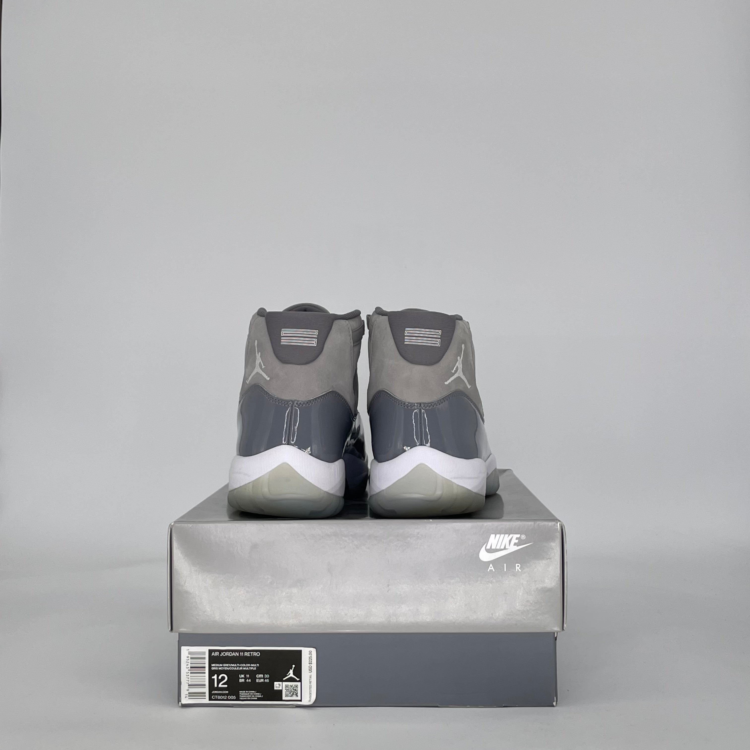 AIR JORDAN 11 COOL GREY (2021) CT8012-005 SIZE 12/13.5W