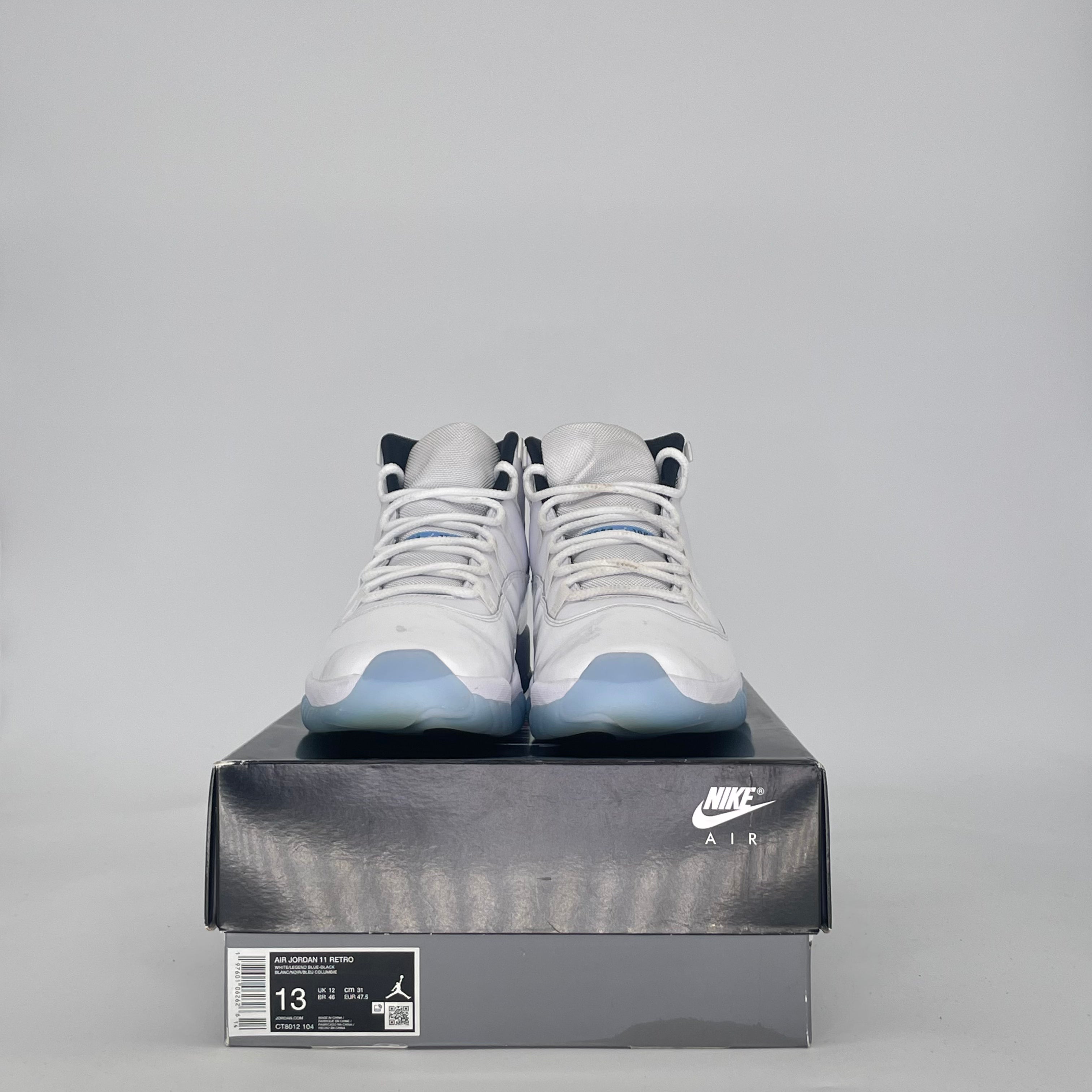 AIR JORDAN 11 LEGEND BLUE CT8012-104 SIZE 12/13.5W