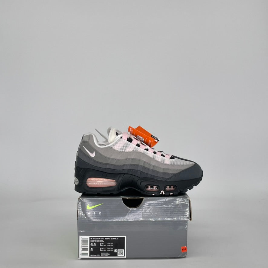 NIKE AIR MAX 95 BIG BUBBLE PINK FOAM HJ5996-001 SIZE 5/6.5W GS