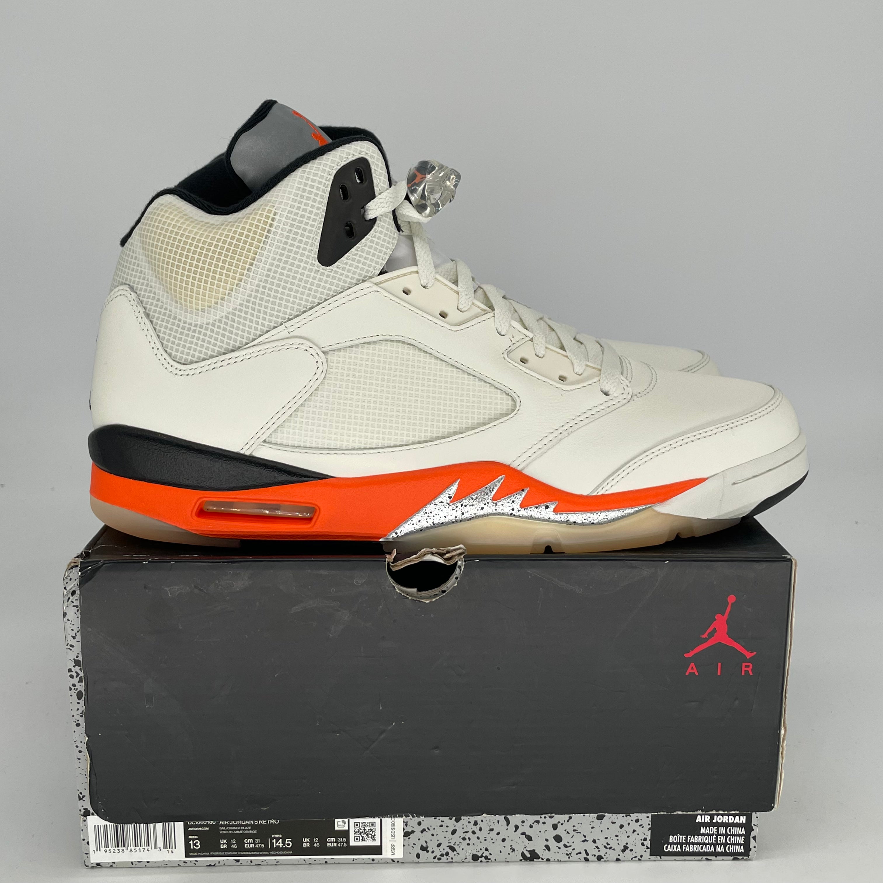 AIR JORDAN 5 SHATTERED BACKBOARD SIZE 13 DC1060-100