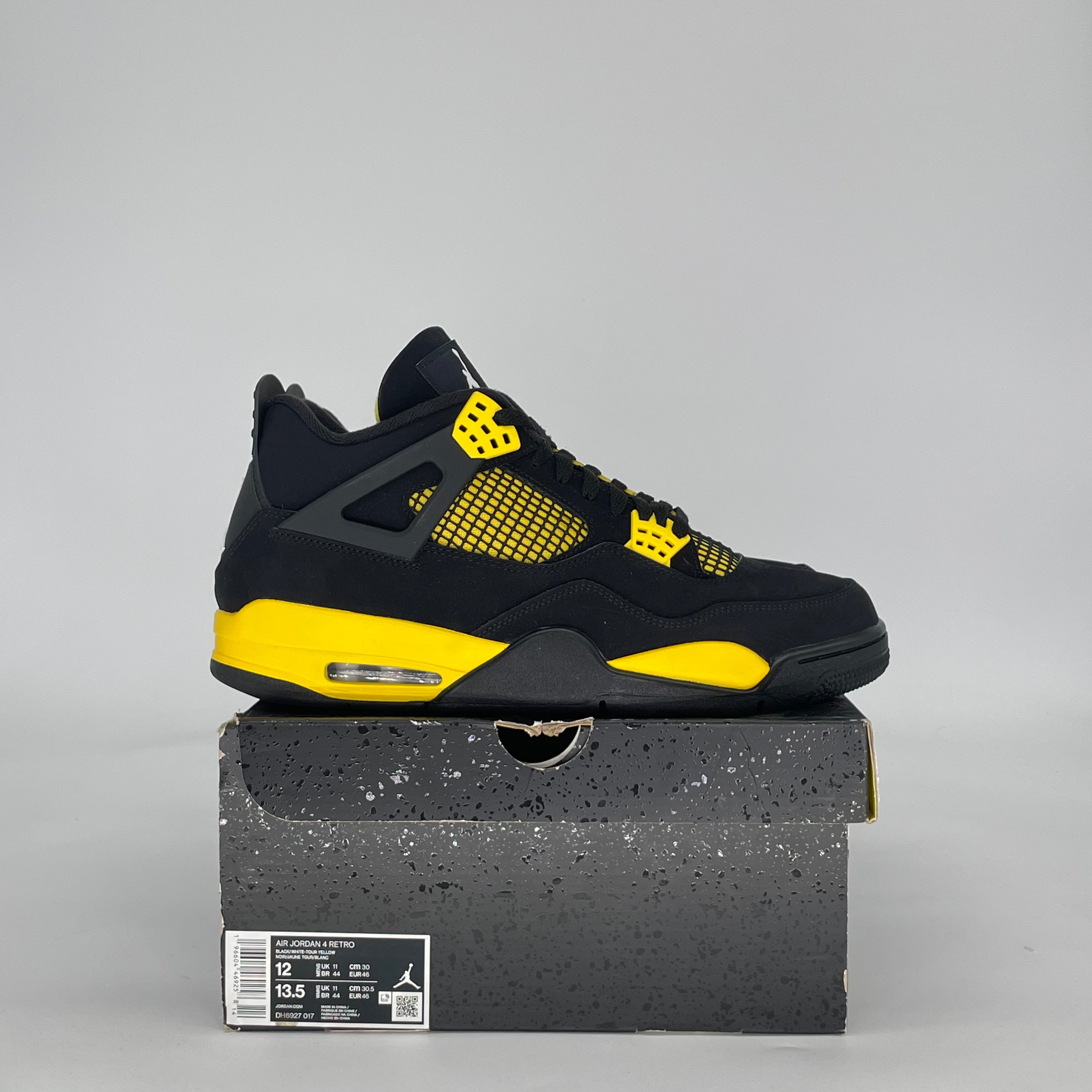 AIR JORDAN 4 THUNDER (2023) DH6927-017 SIZE 12/13.5W