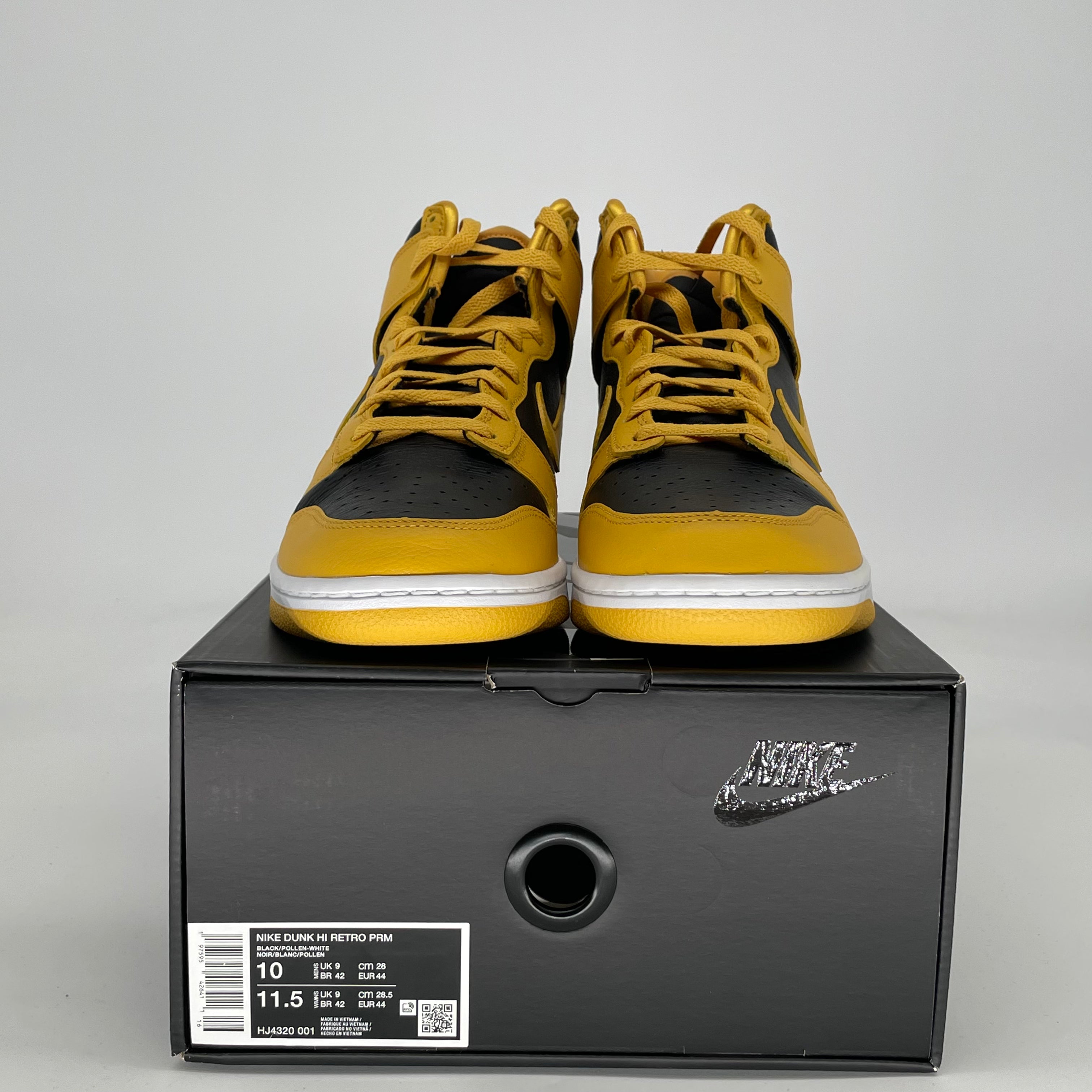 NIKE DUNK HIGH WU-TANG HJ4320-001 SIZE 10/11.5W