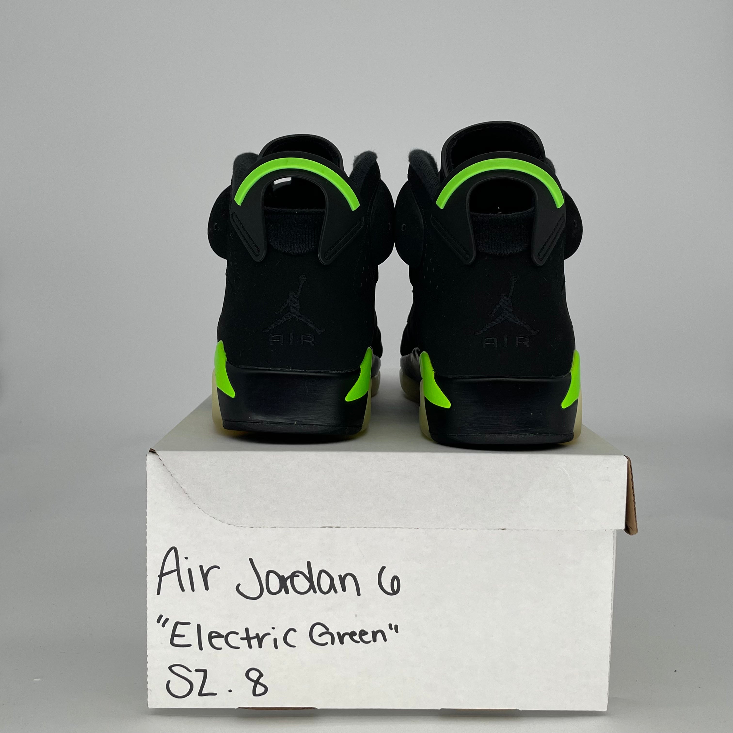 AIR JORDAN 6 ELECTRIC GREEN CT8529-003 SIZE 8/9.5W