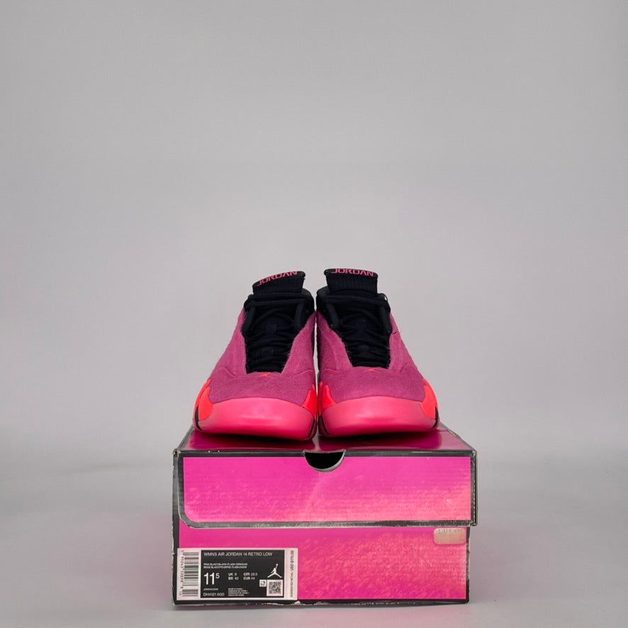 AIR JORDAN 14 LOW SHOCKING PINK DH4121-600 SIZE 10/11.5W