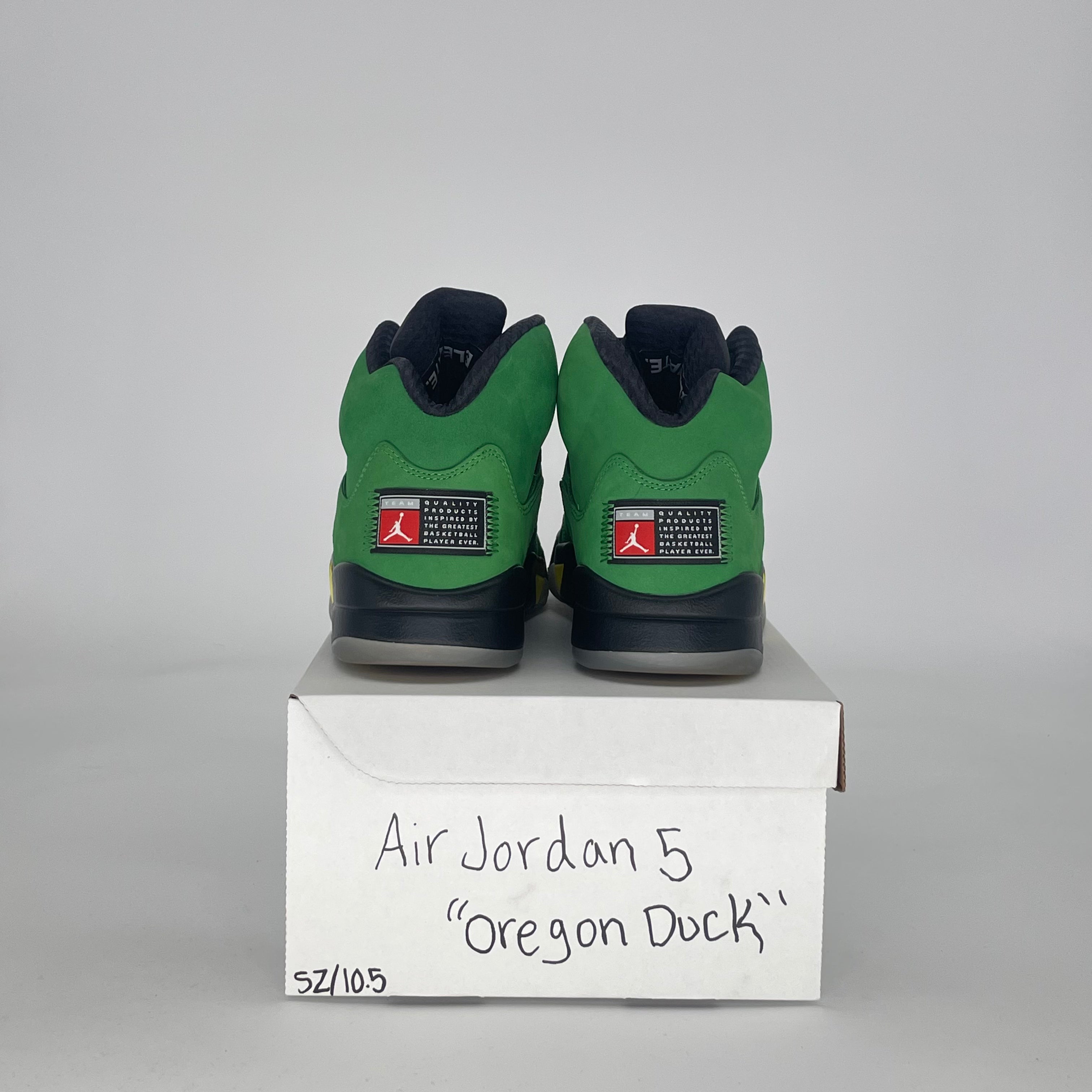 AIR JORDAN 5 SE OREGON CK6631-307 SIZE 10.5/12W