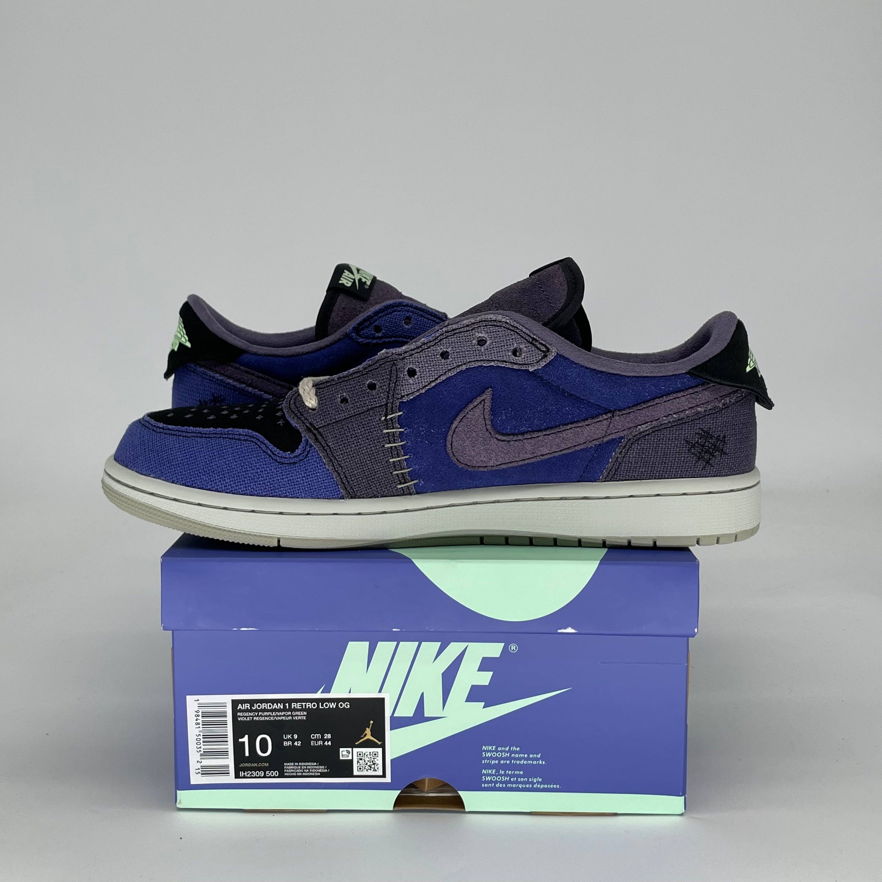 AIR JORDAN 1 LOW ZION WILLIAMSON VOODOO ALTERNATE IH2309-500 SIZE 10/11.5W