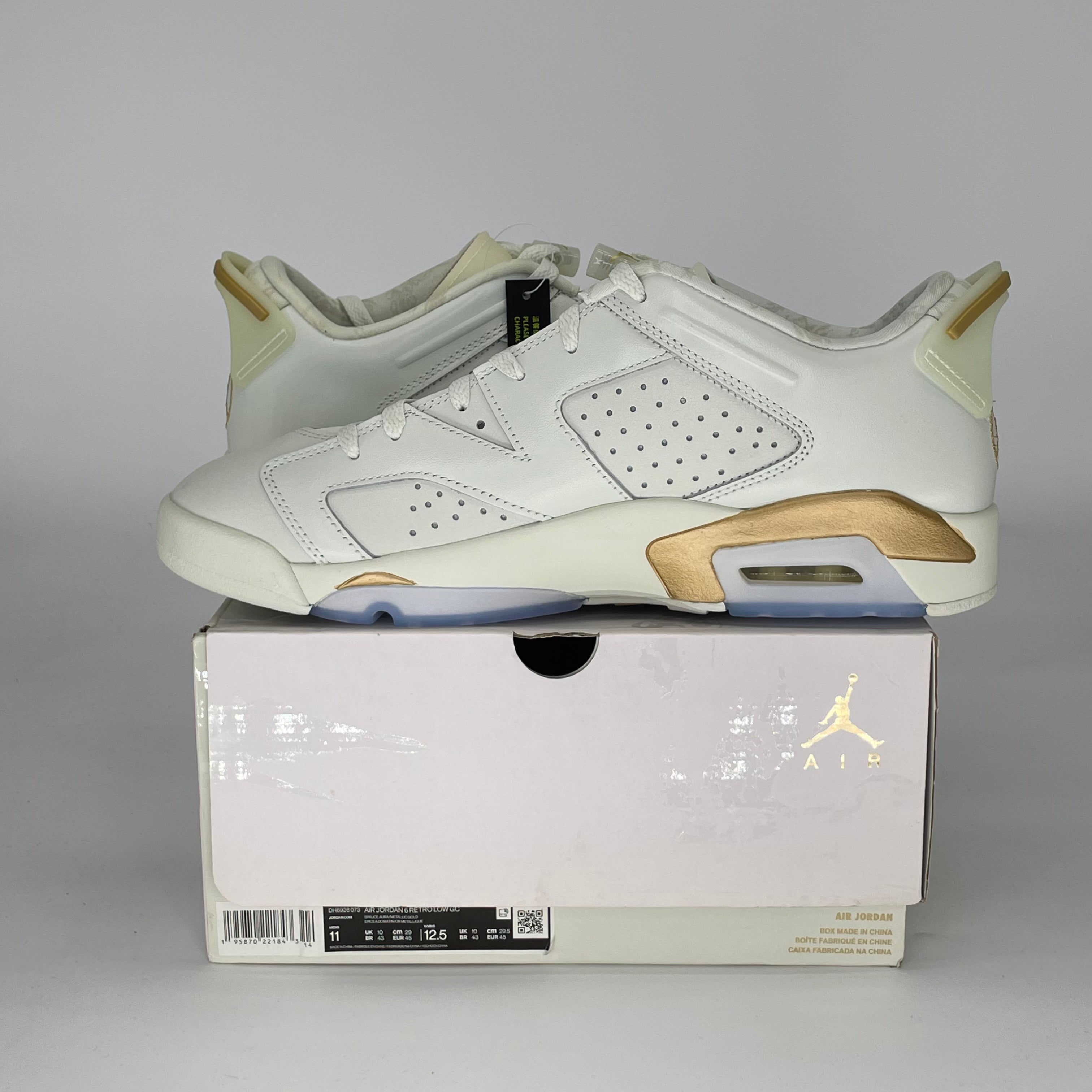 AIR JORDAN 6 LOW LUNAR NEW YEAR 2022 DH6928-073 SIZE 11/12.5W