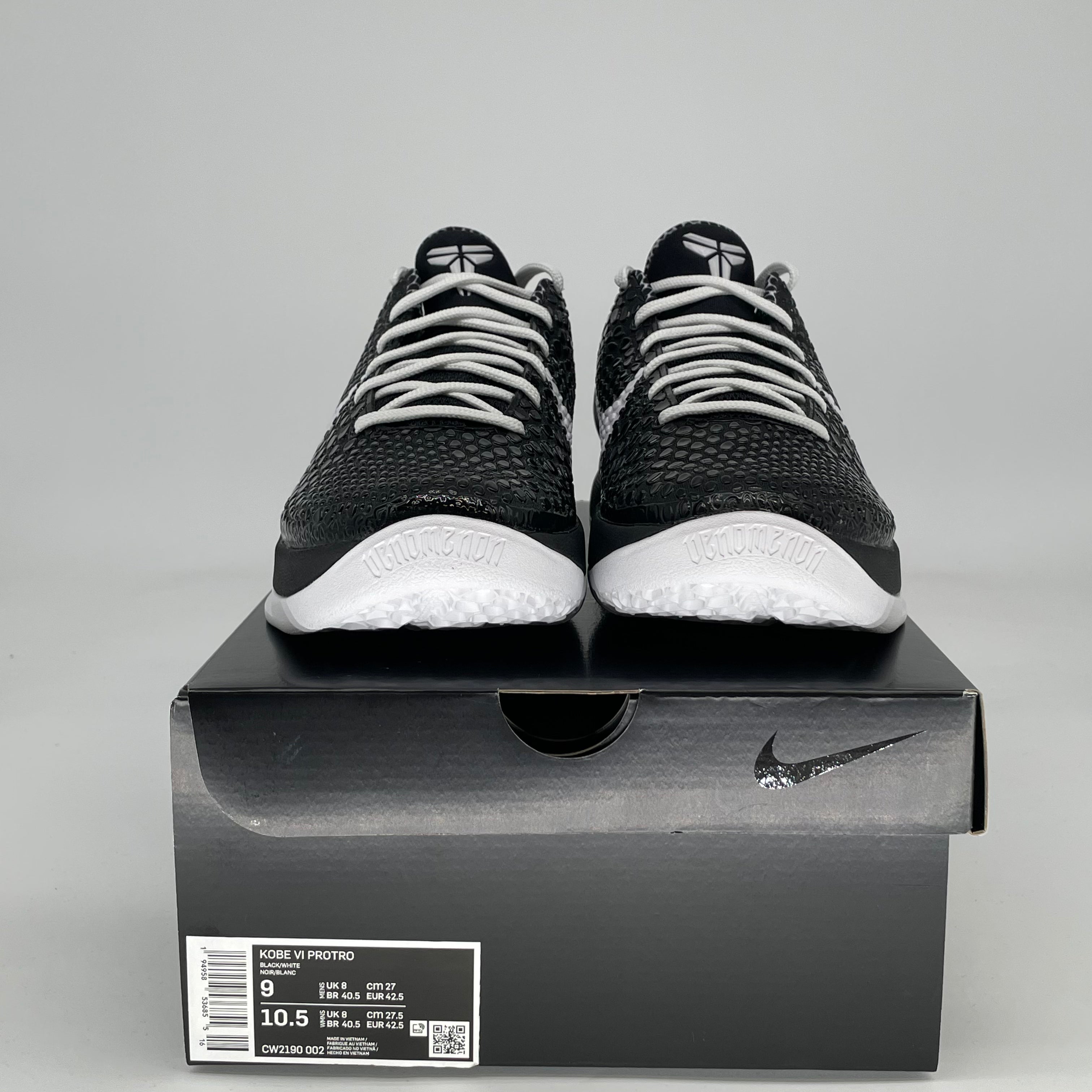 NIKE KOBE 6 PROTRO MAMBACITA SWEET 16 CW2190-002 SIZE 9/10.5W