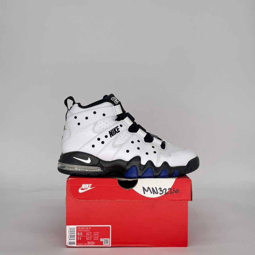 NIKE AIR MAX 2 CB '94 WHITE OLD ROYAL DD8557-100 SIZE 9.5/11W