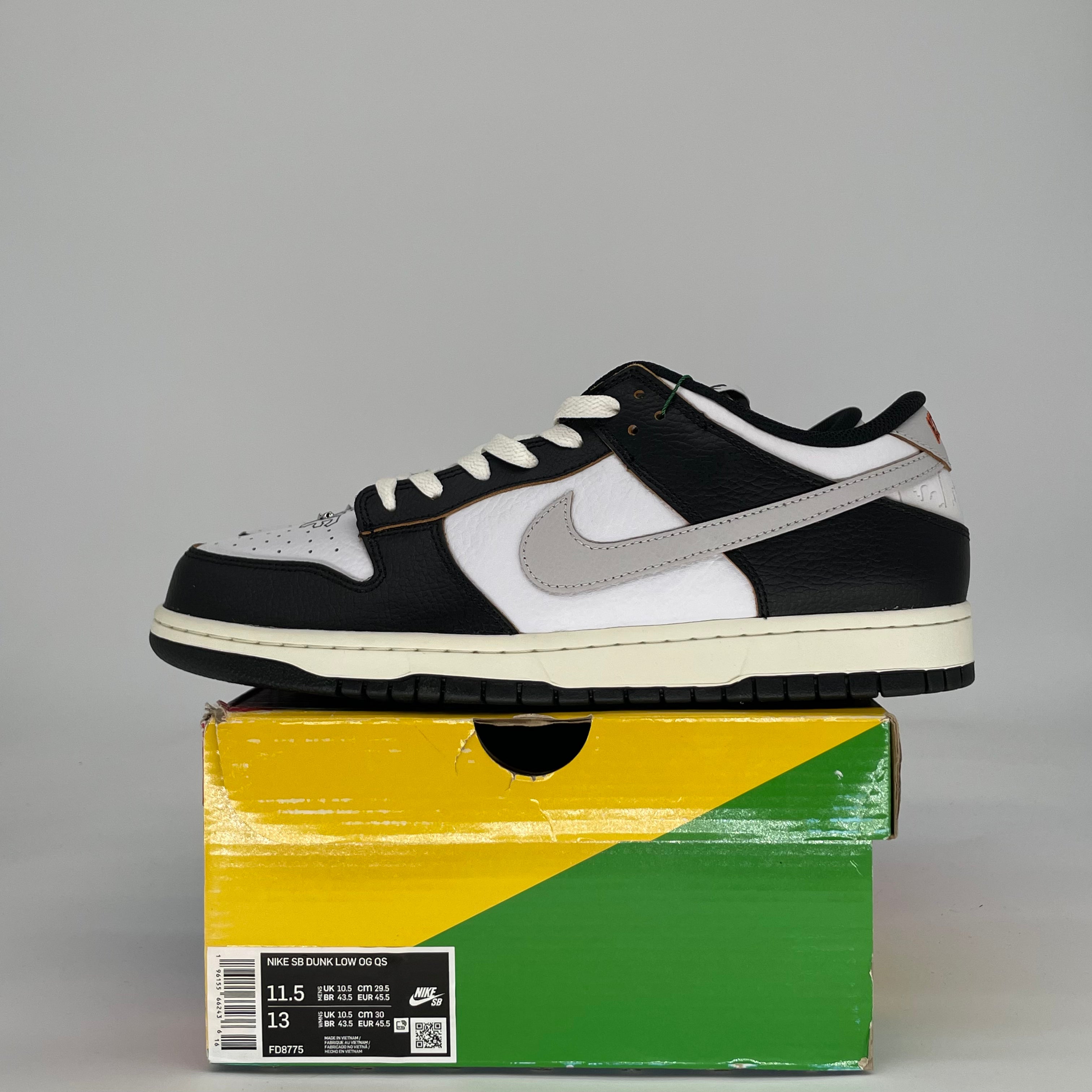 NIKE SB DUNK LOW HUF SAN FRANCISCO  FD8775 SIZE 11.5/13W