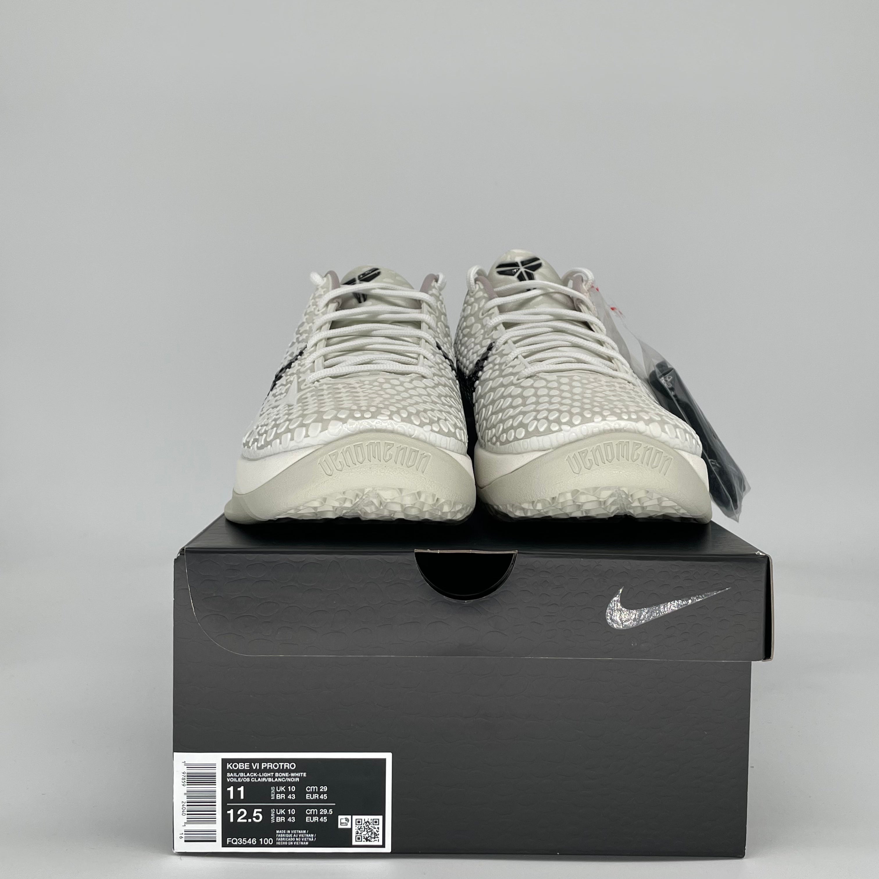 NIKE KOBE 6 PROTRO SAIL ALL-STAR FQ3546-100 SIZE 11/12.5W