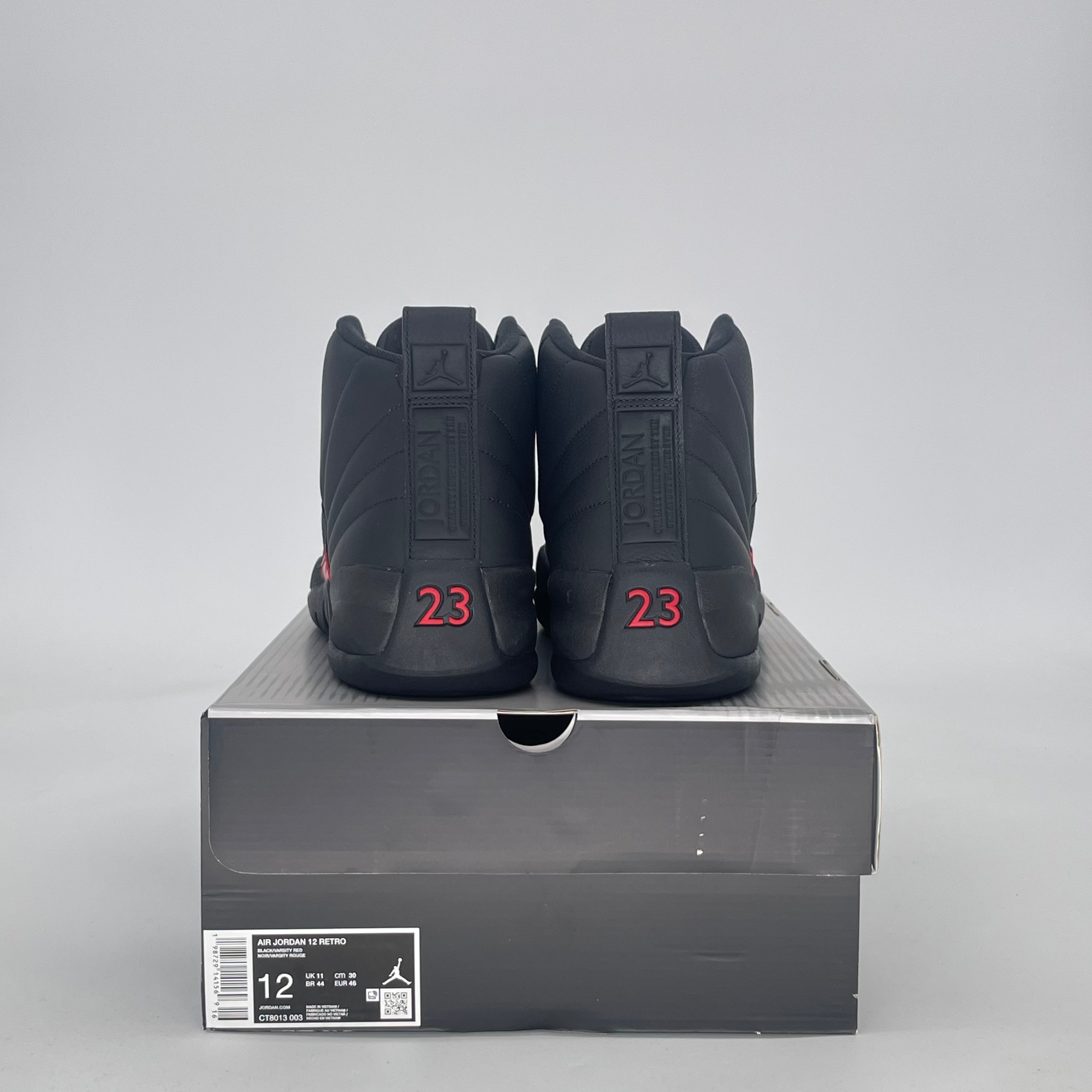 AIR JORDAN 12 BLOODLINE CT8013-003 SIZE 12/13.5W