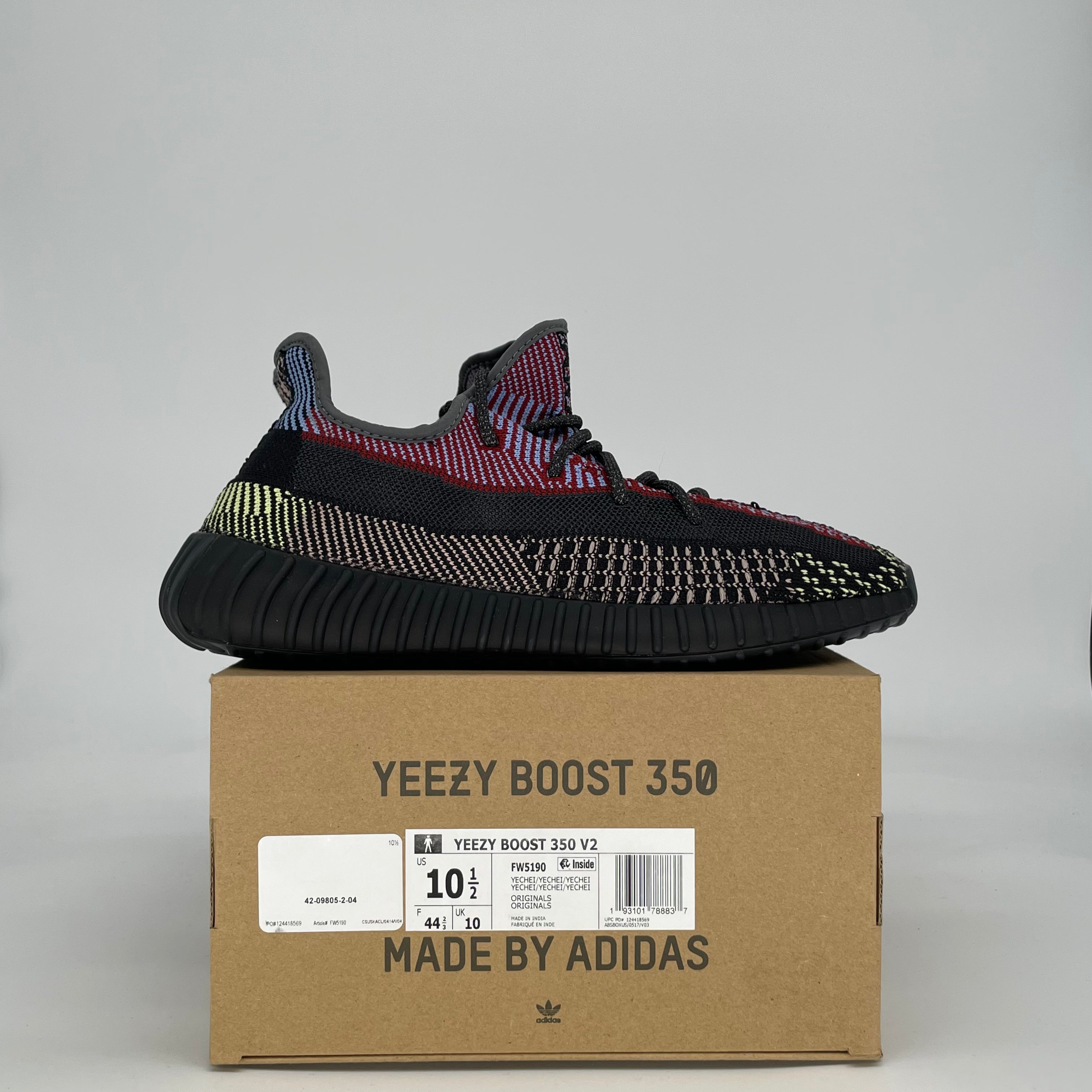 ADIDAS YEEZY BOOST 350 V2 YECHEIL (NON REFLECTIVE) FW5190 SIZE 10.5/12W