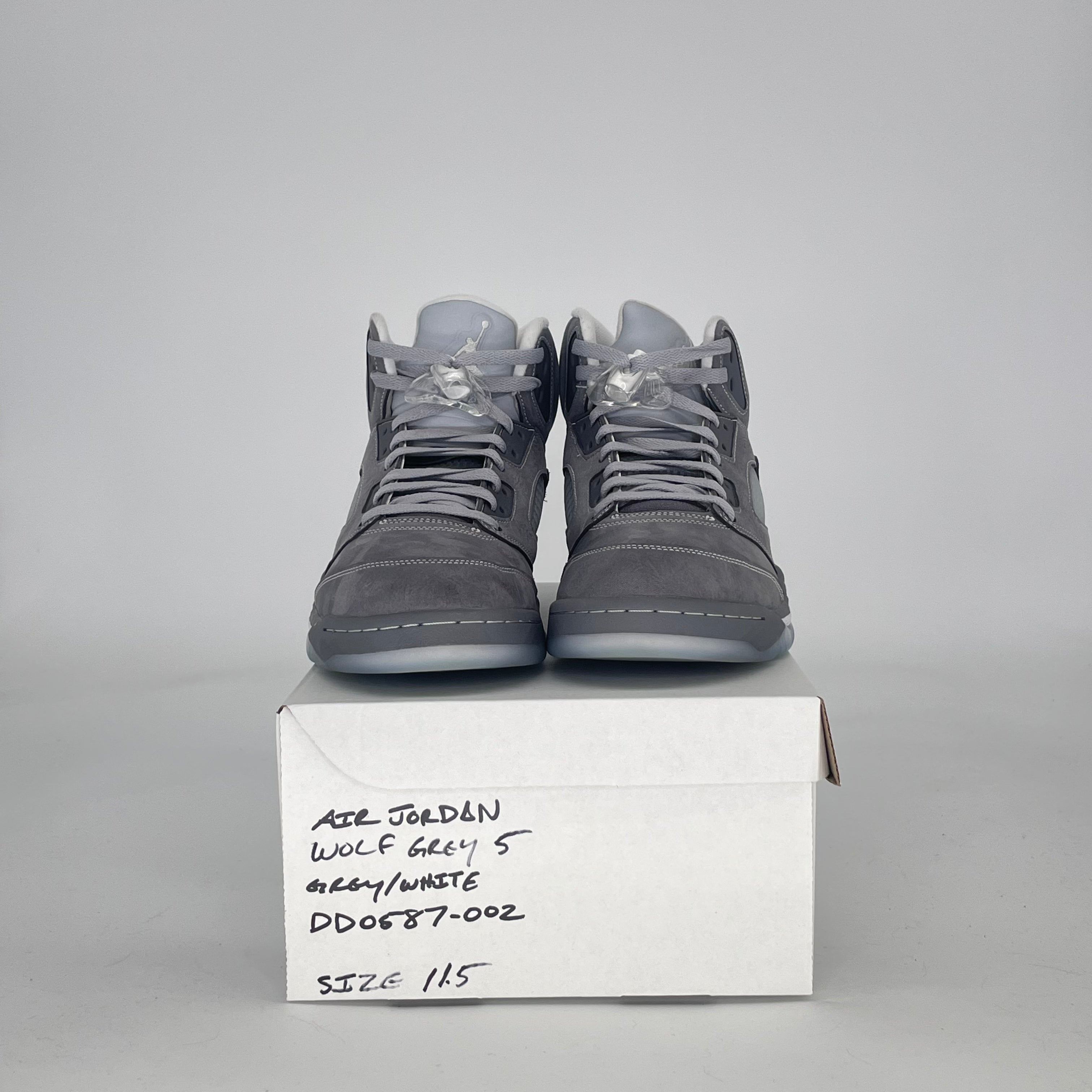 AIR JORDAN 5 WOLF GREY DD0587-002 SIZE 11.5/13W