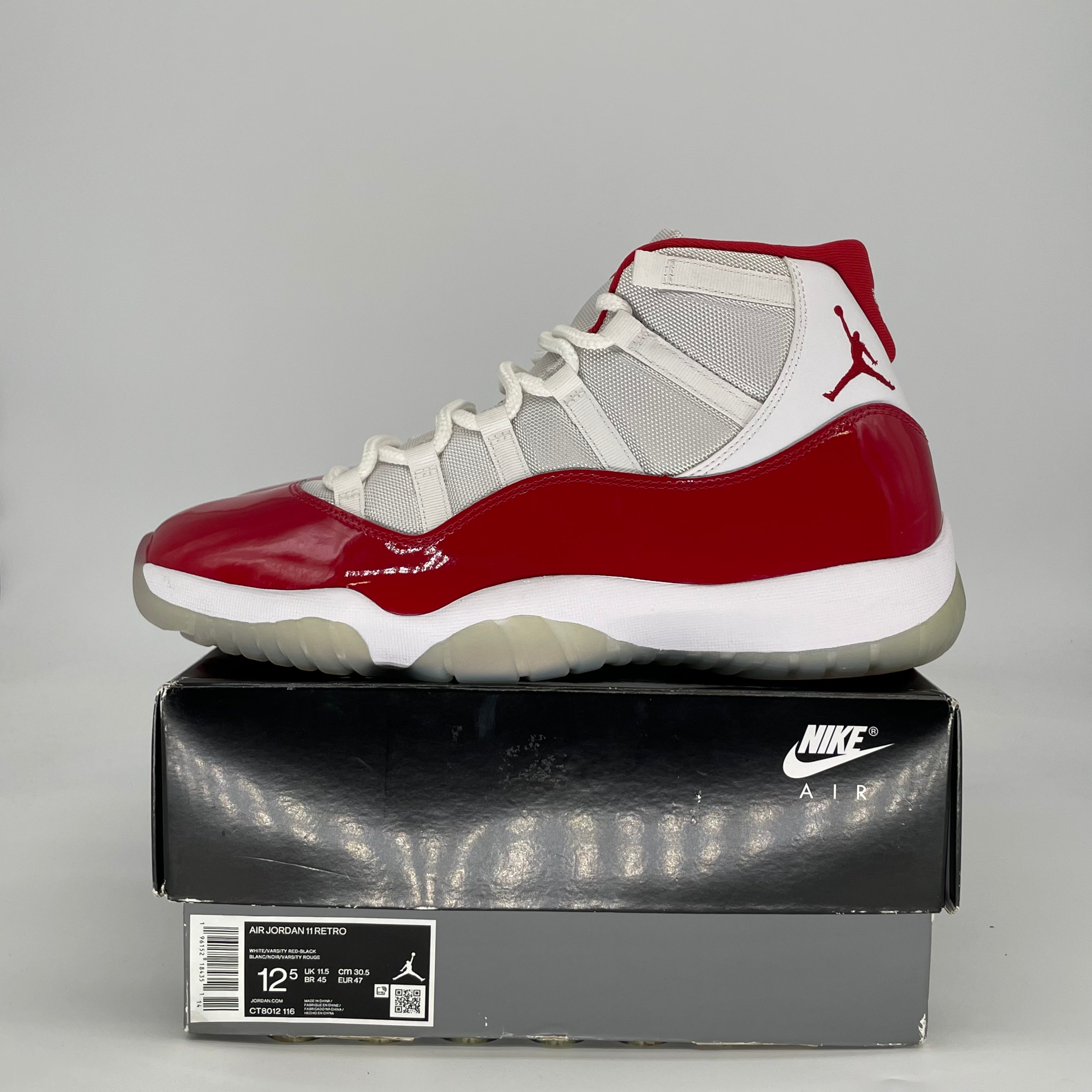 AIR JORDAN 11 CHERRY CT8012-116 SIZE 12.5/14W